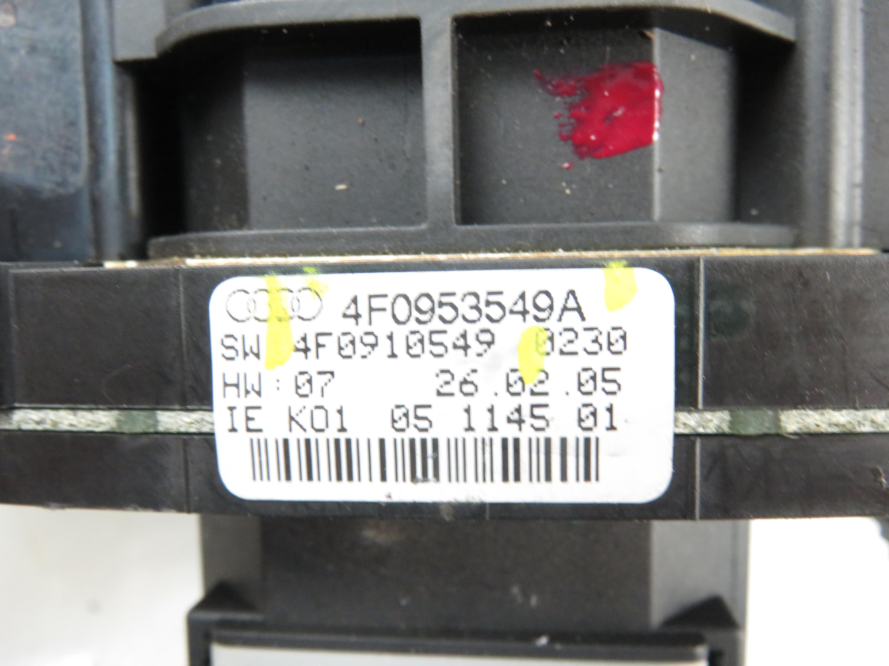 AUDI A6 C6/4F (2004-2011) Switches 4F0953549A, 4F0910549 23317023