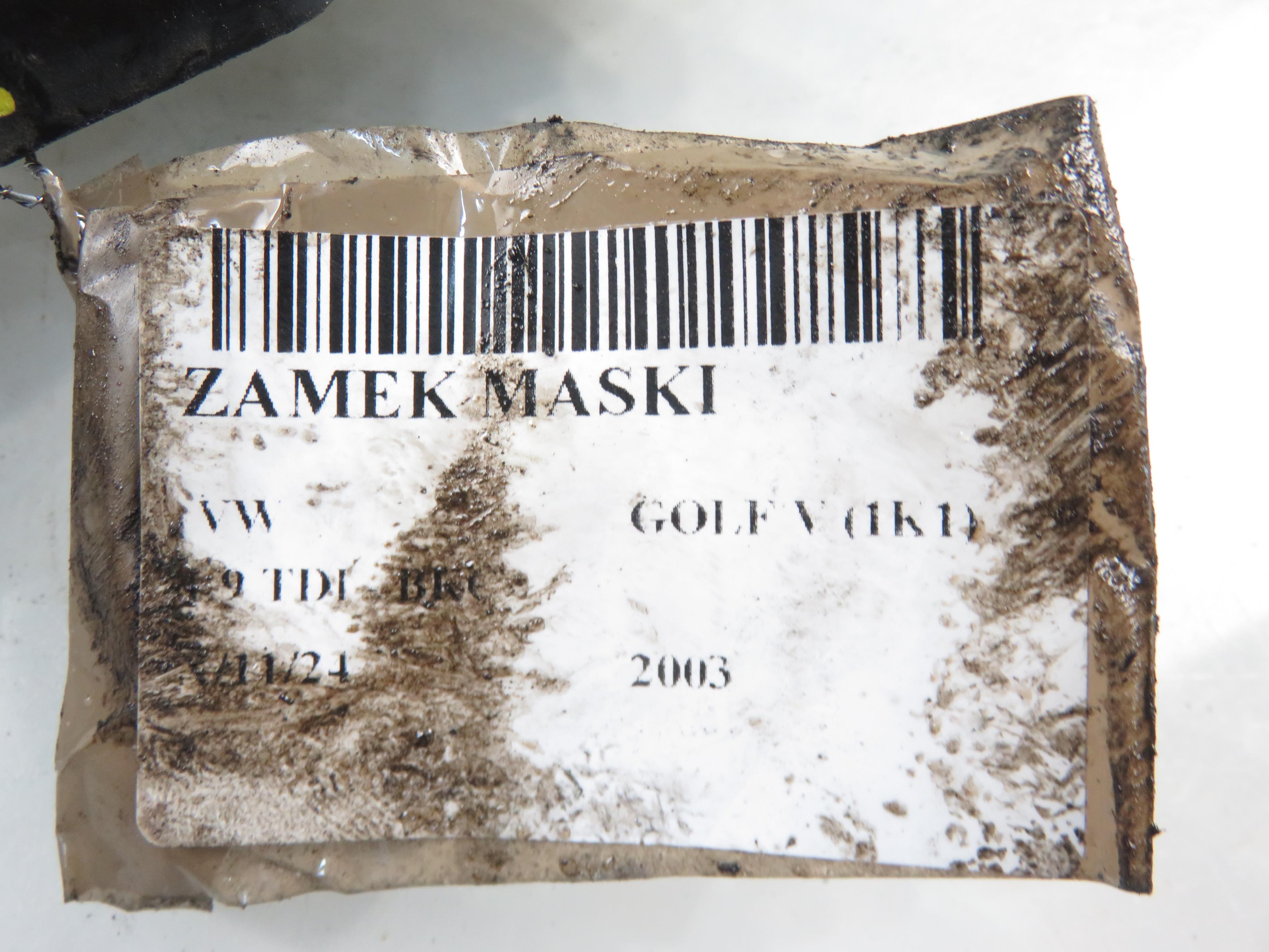 VOLKSWAGEN Golf 5 generation (2003-2009) Bonnet Lock 23353518