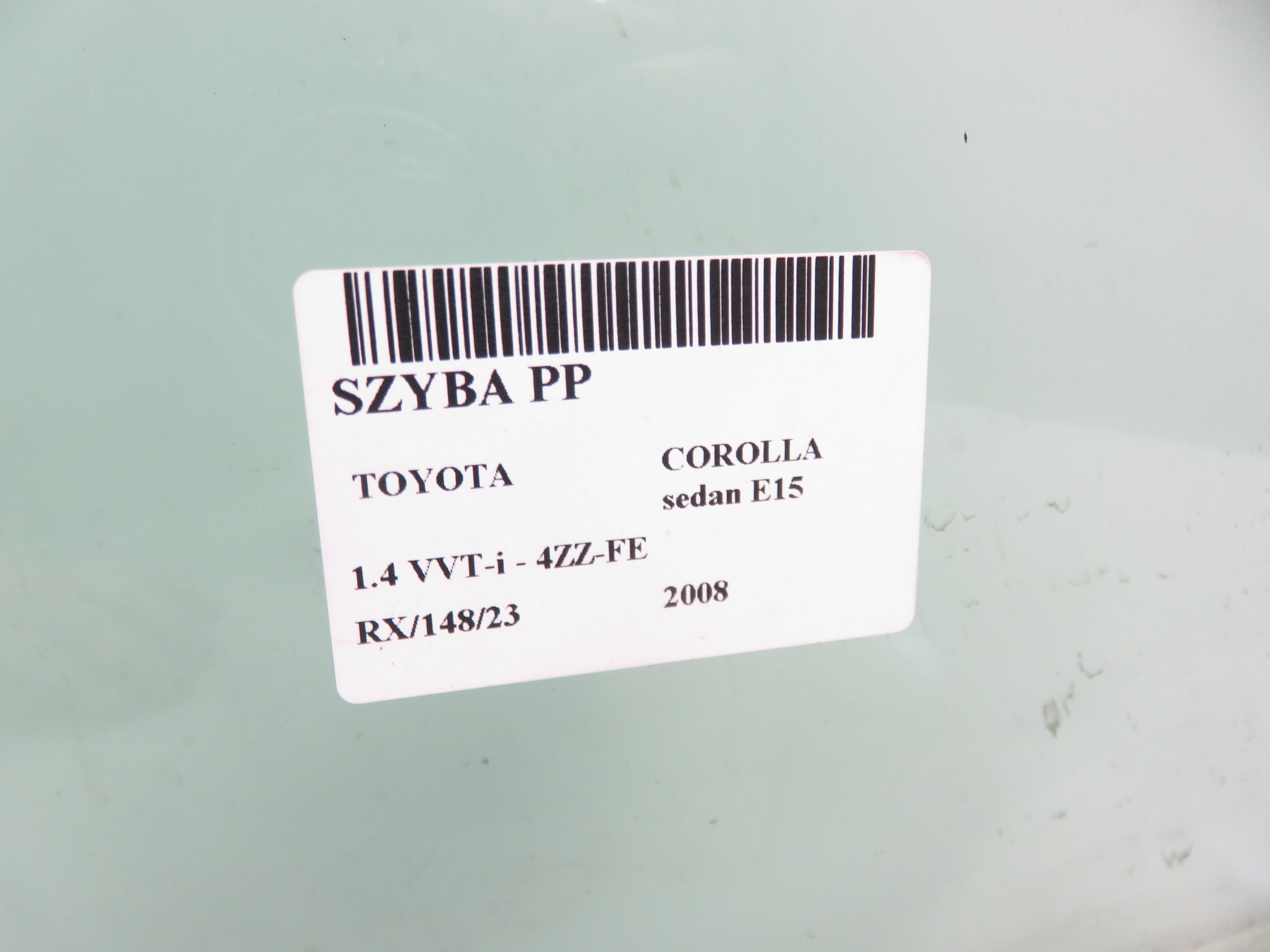 TOYOTA Corolla 10 generation E140/E150 (2006-2013) Переднеяя правая фортка 23353493