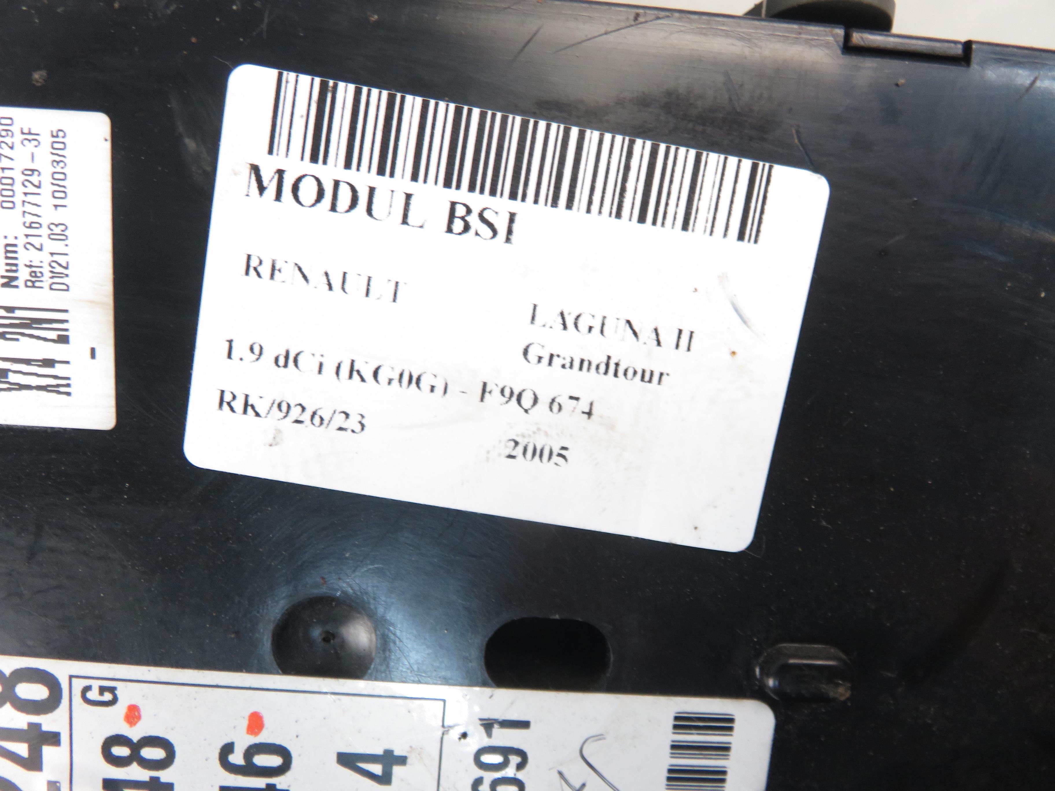 RENAULT Laguna 2 generation (2001-2007) Unitate de control confort 8200371614B, 8200482048, 8200518946 23316835