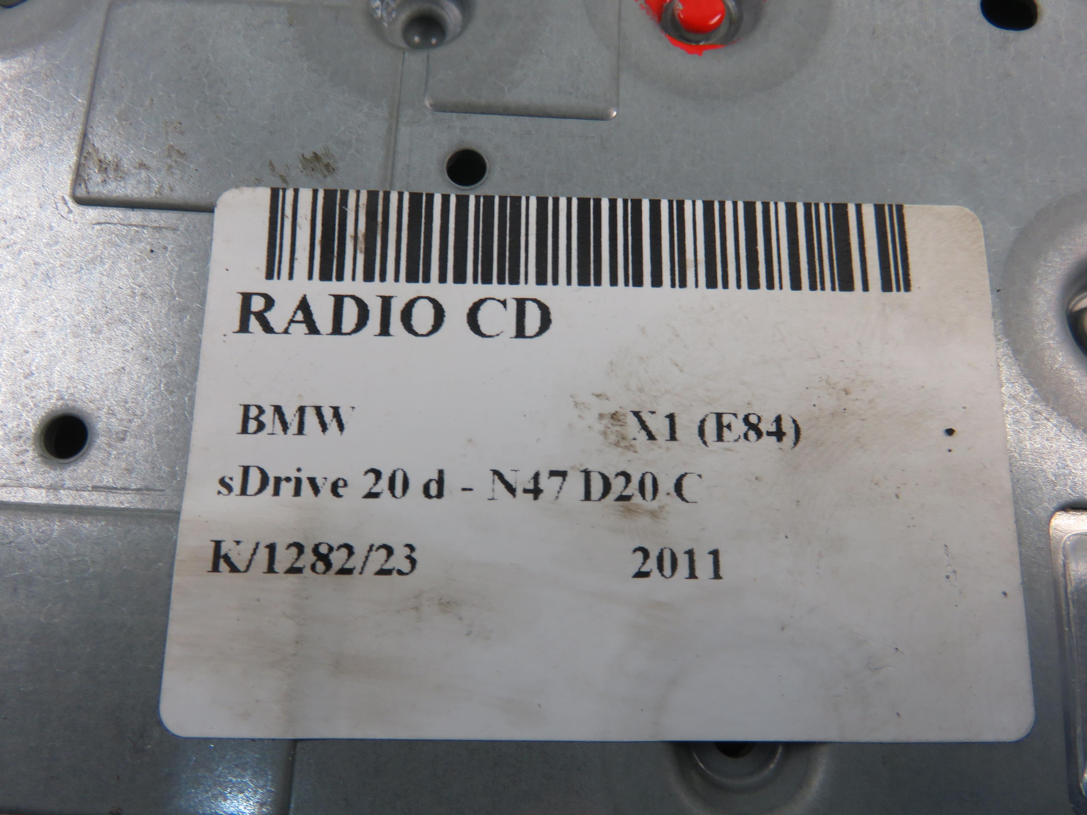 BMW X1 E84 (2009-2015) Muzikos grotuvas be navigacijos 9239322 23440537