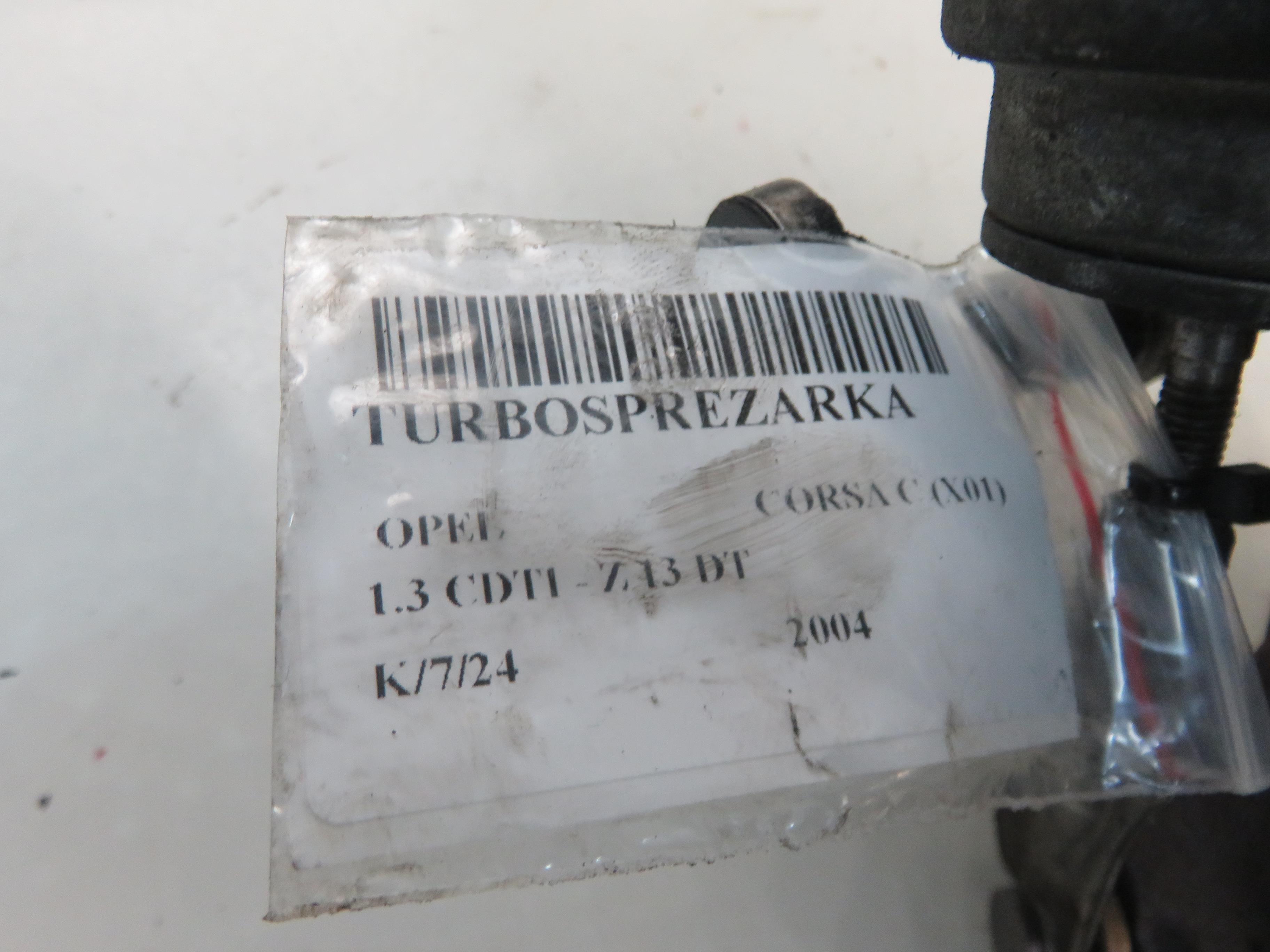 OPEL Corsa C (2000-2006) Tурбина 5435970006,73501344 23614645