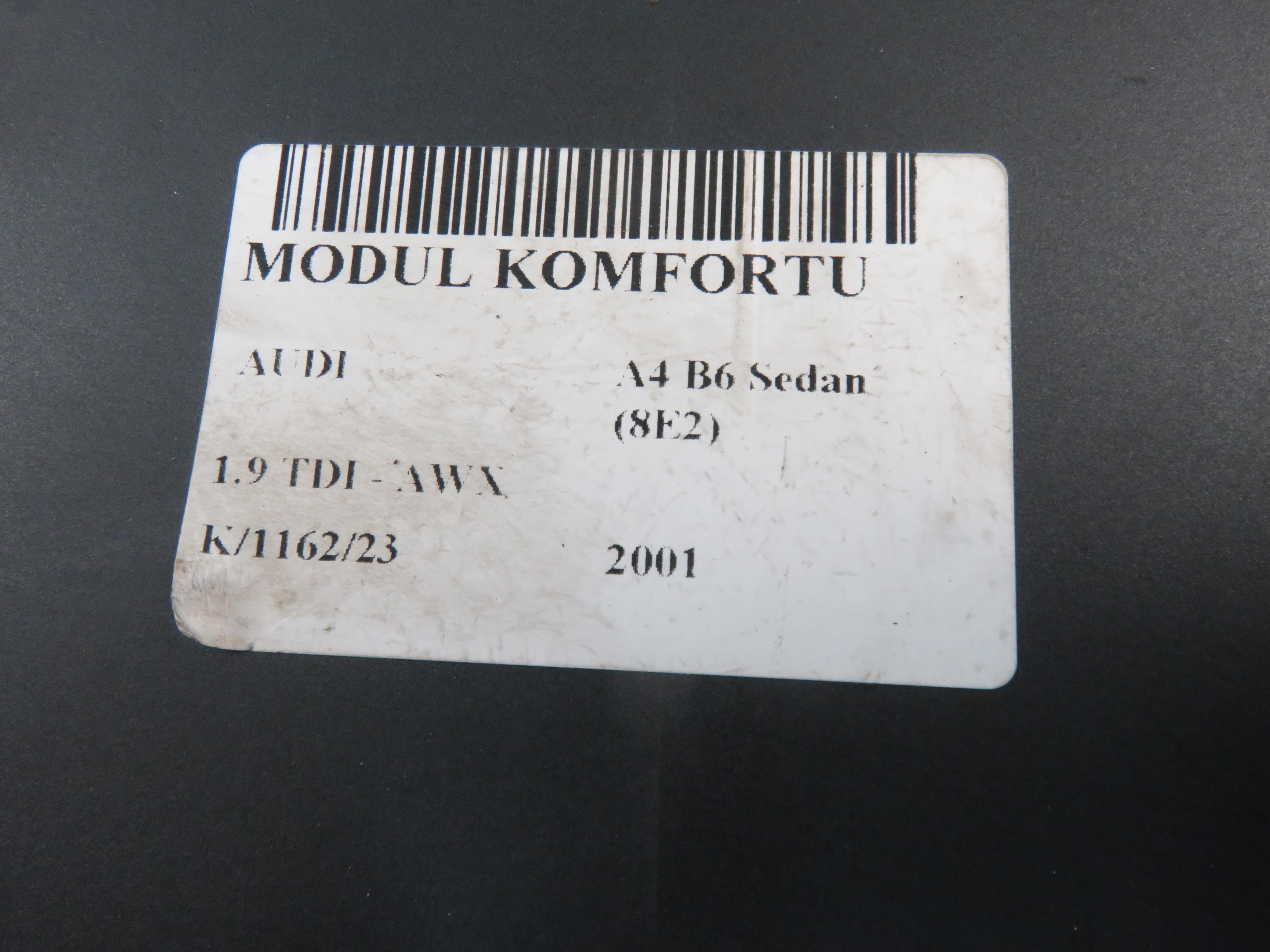 AUDI A4 B6/8E (2000-2005) Komforto valdymo blokas 8E0959433K 23715164