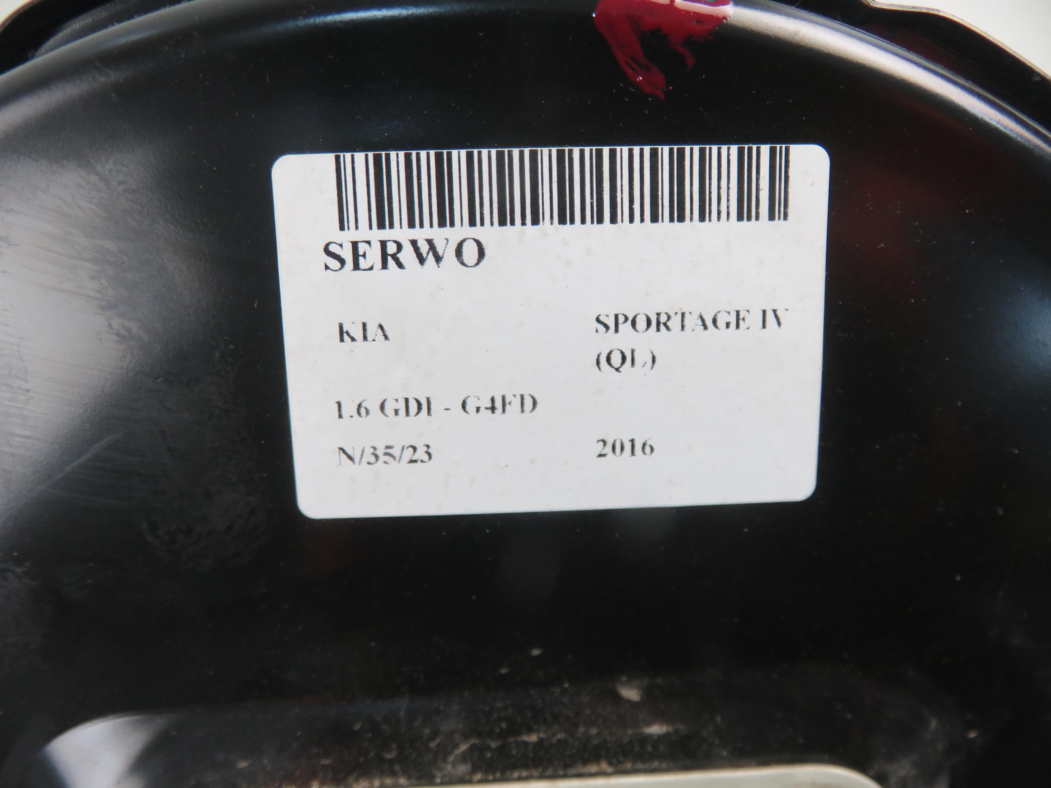 KIA Sportage 4 generation (2016-2022) Brake Servo Booster 58500D7200 23716223