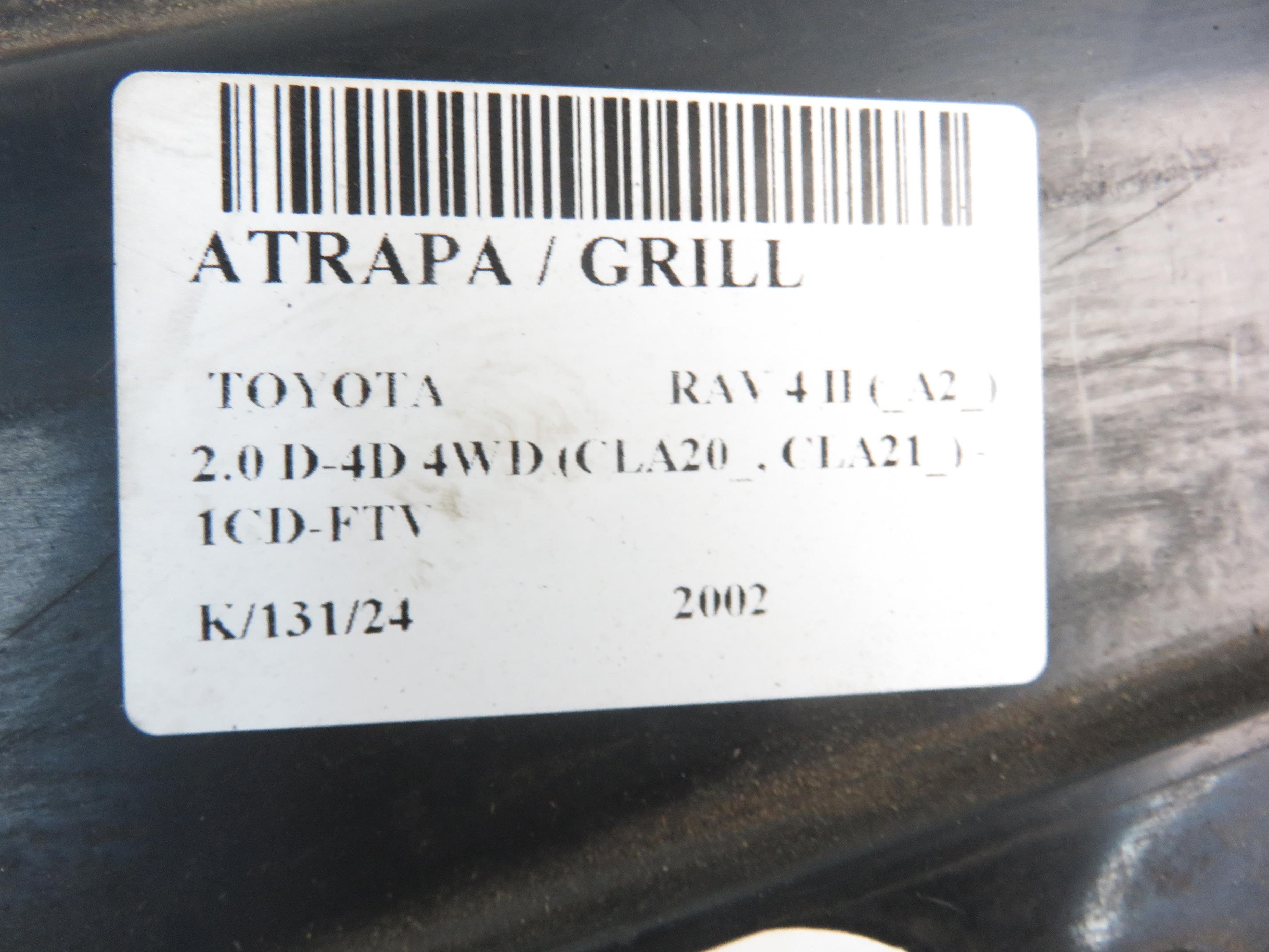 TOYOTA RAV4 2 generation (XA20) (2000-2006) Grilles 0842342130 23820255