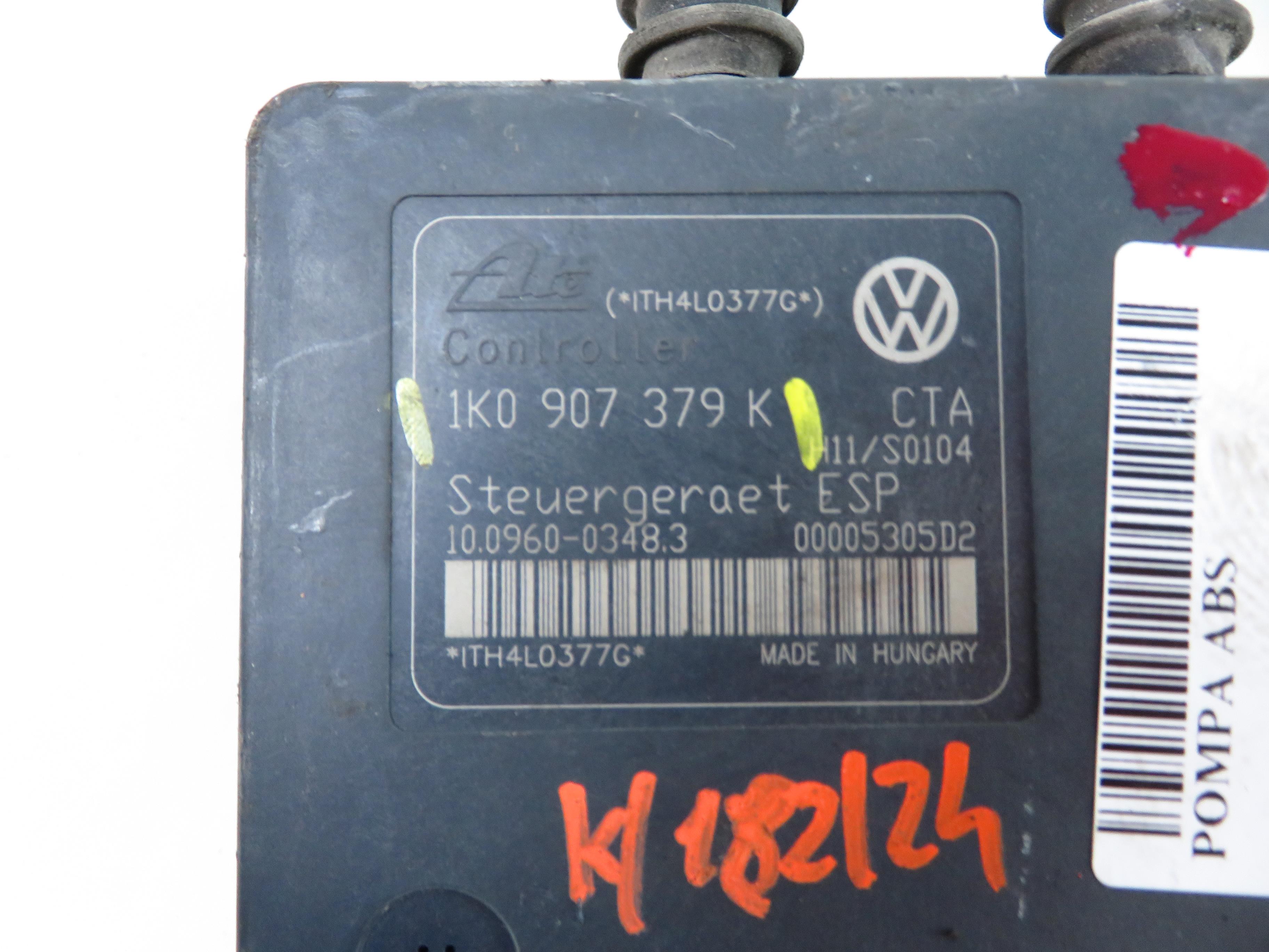 VOLKSWAGEN Touran 1 generation (2003-2015) Pompa ABS 1K0614517H, 10020601064, 1K0907379K 23819989