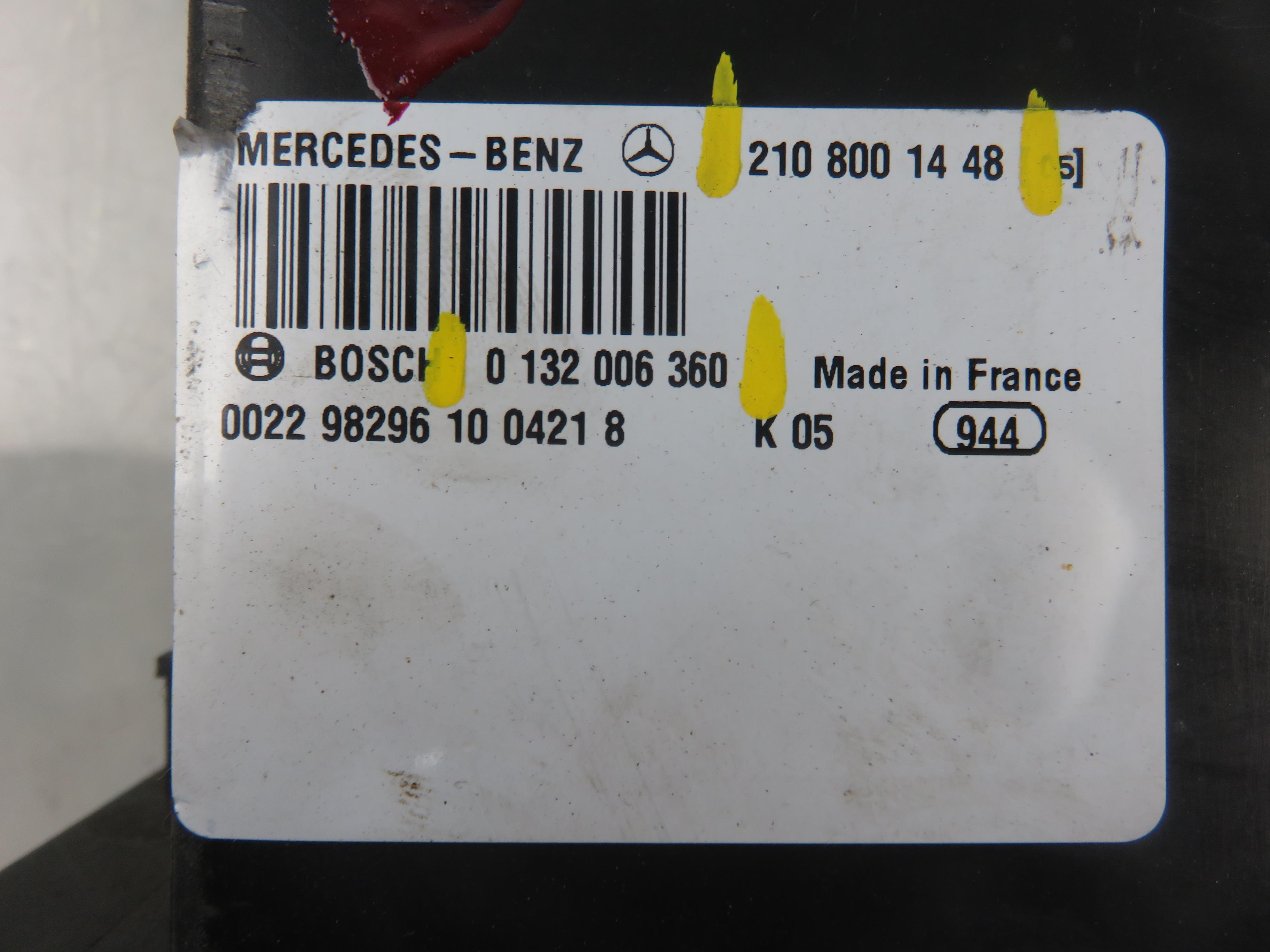 MERCEDES-BENZ CLK AMG GTR C297 (1997-1999) Centrinio užrakto vakuuminė pompa 2108001448, 0132006360 24262544