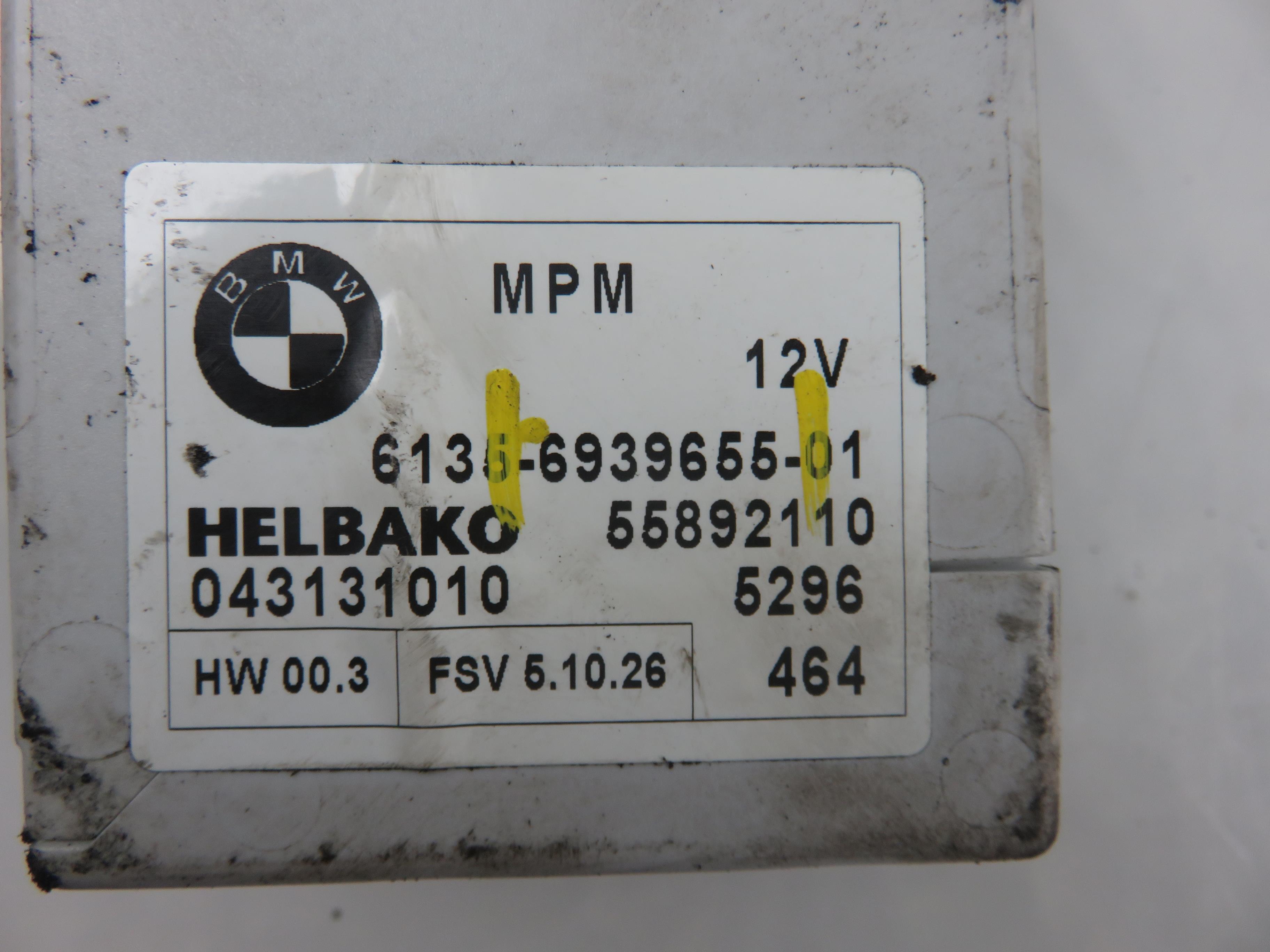 BMW 5 Series E60/E61 (2003-2010) Fuel Pump Control 6939655 23855749
