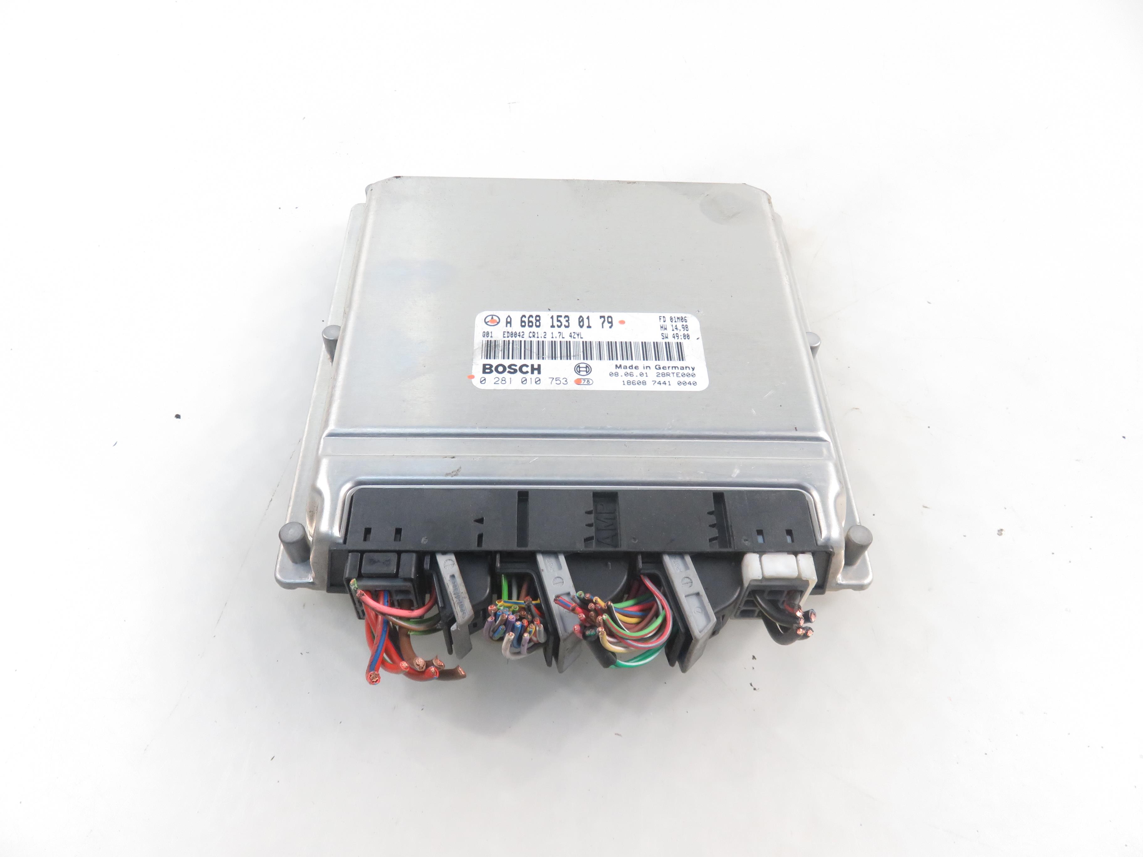 MERCEDES-BENZ A-Class W168 (1997-2004) Control Unit A6681530179,0281010753 23855775