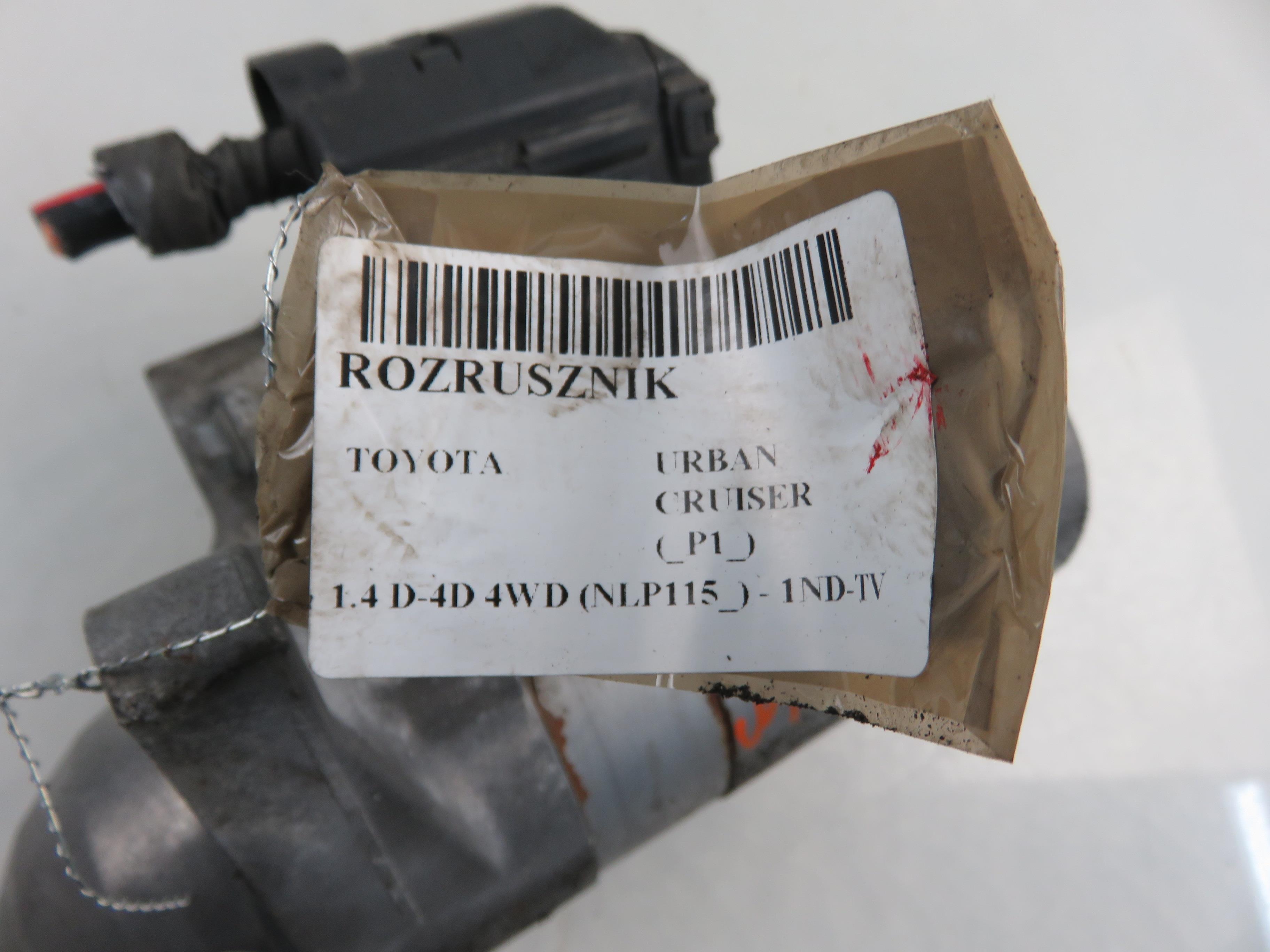 TOYOTA Urban Cruiser 1 generation (2008-2020) Startmotor 2810033120 23926824