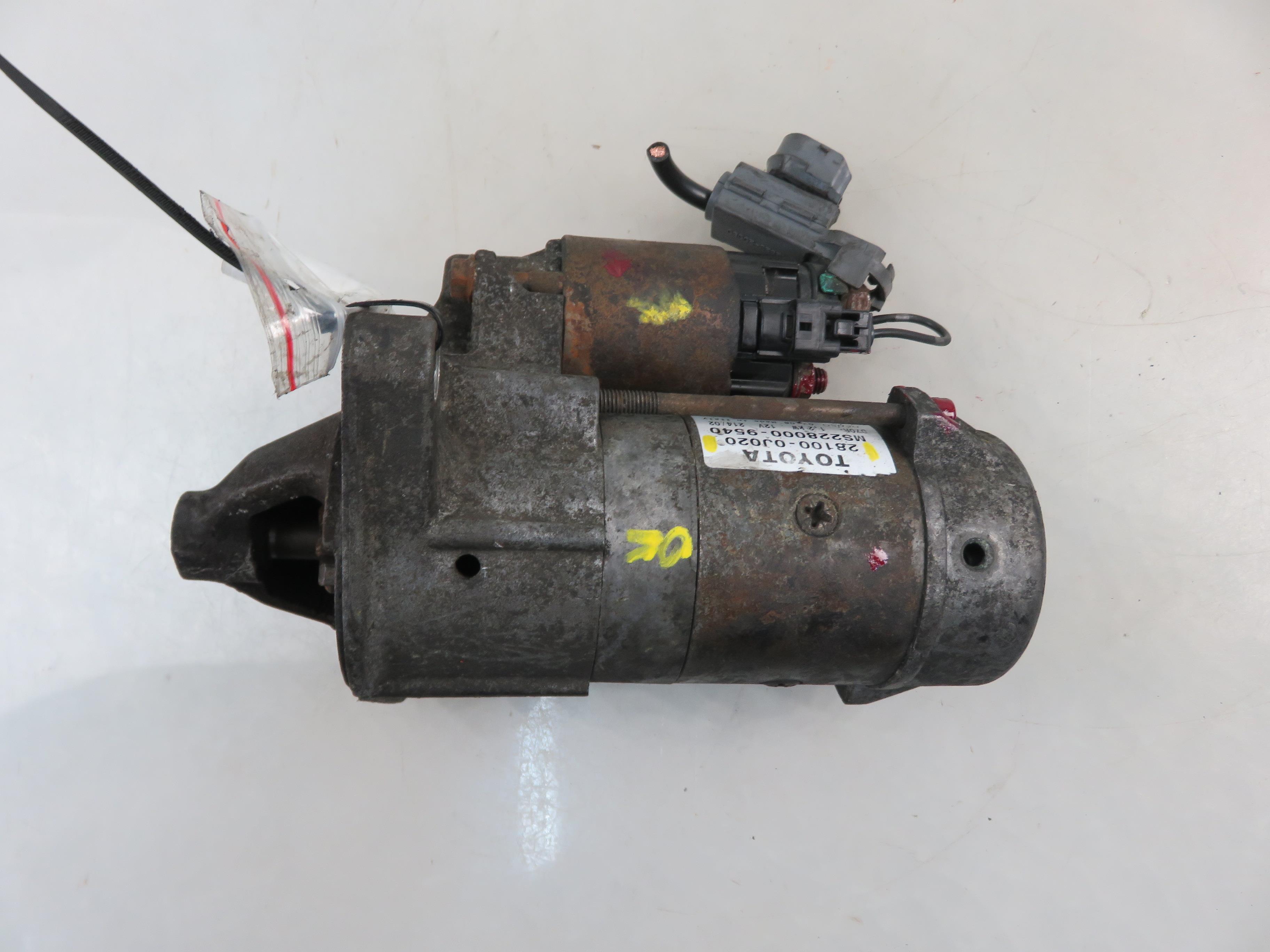 TOYOTA Yaris 1 generation (1999-2005) Starter Motor 281000J020 23926706