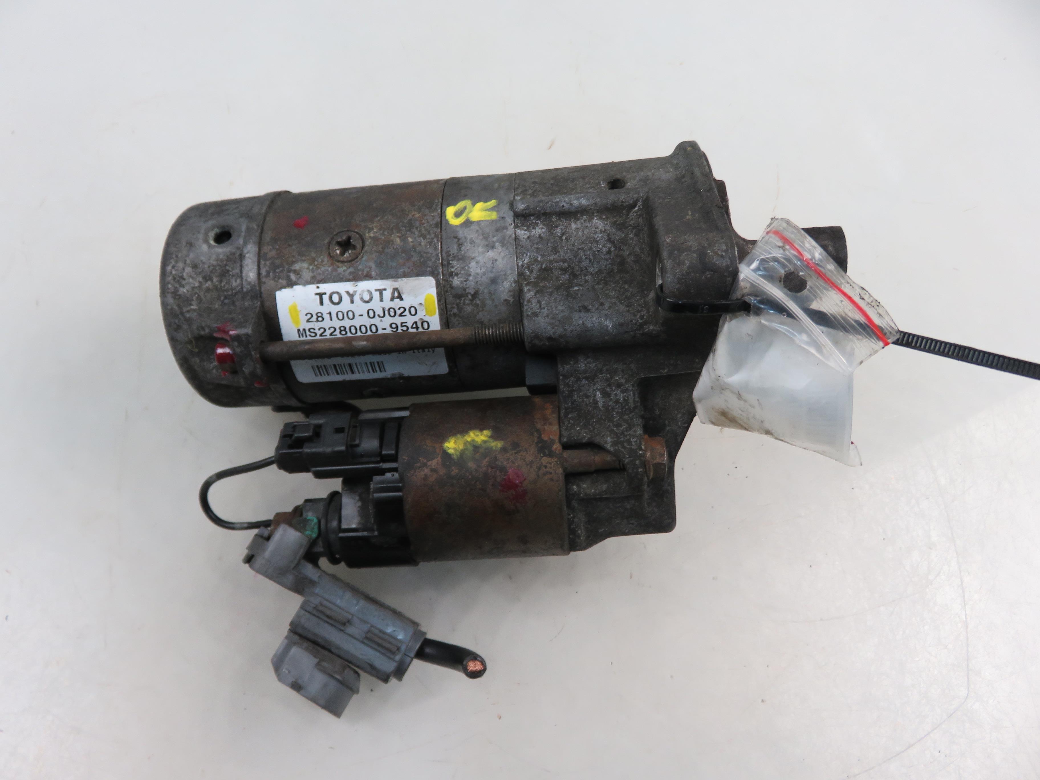 TOYOTA Yaris 1 generation (1999-2005) Starter Motor 281000J020 23926706