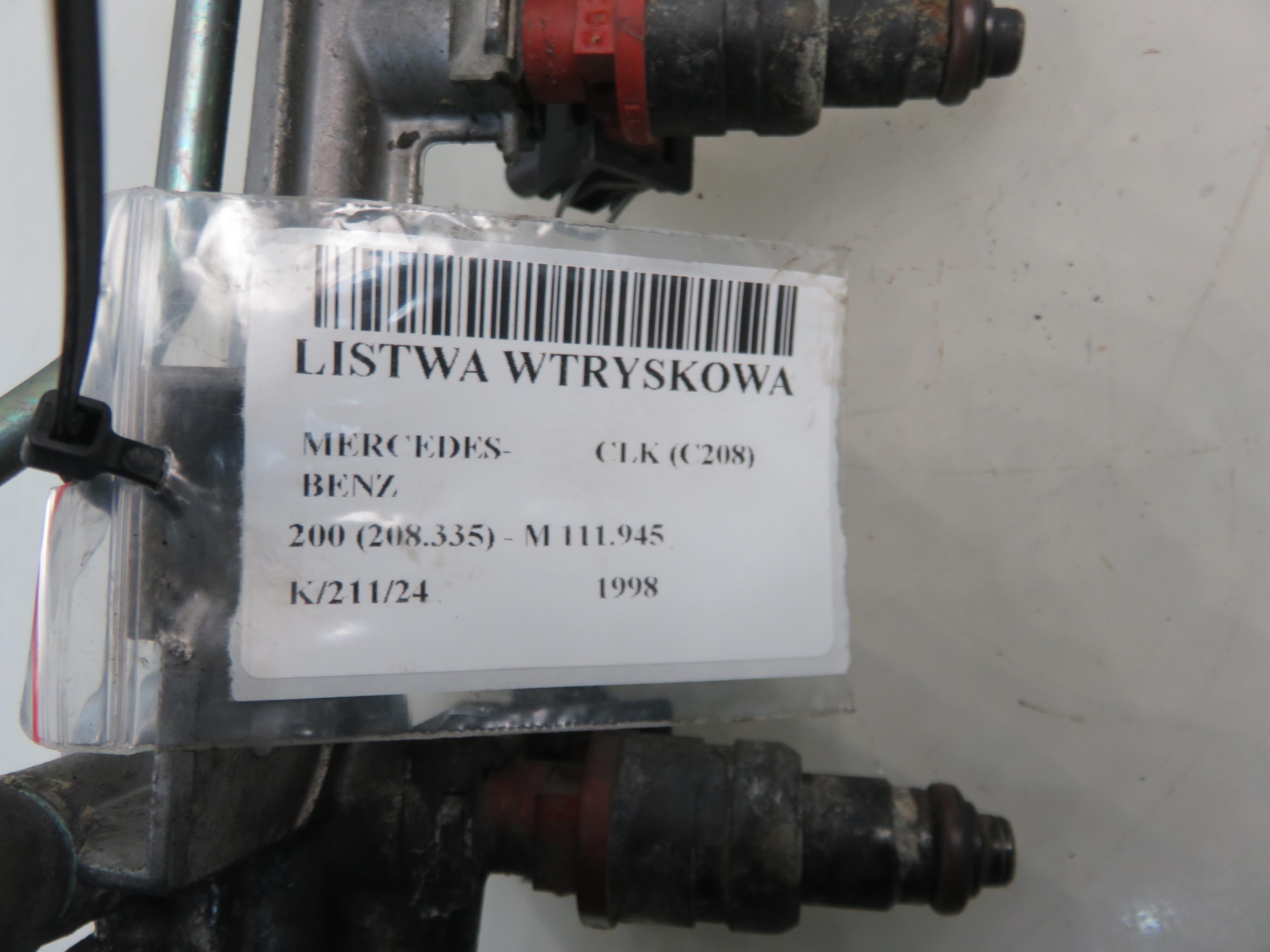 MERCEDES-BENZ CLK AMG GTR C297 (1997-1999) Palivová lišta 0000788523 24864665