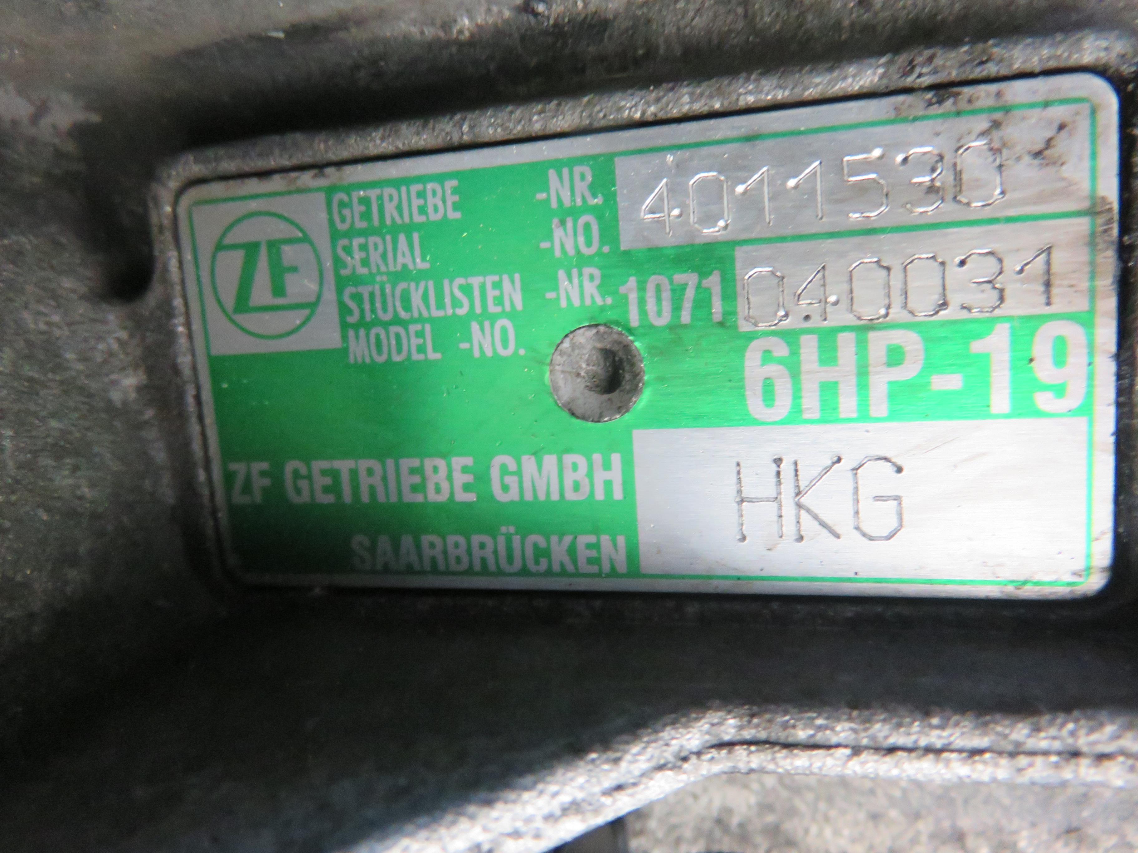 AUDI A6 allroad C6 (2006-2011) Gearbox HKG, 6HP19 24865338