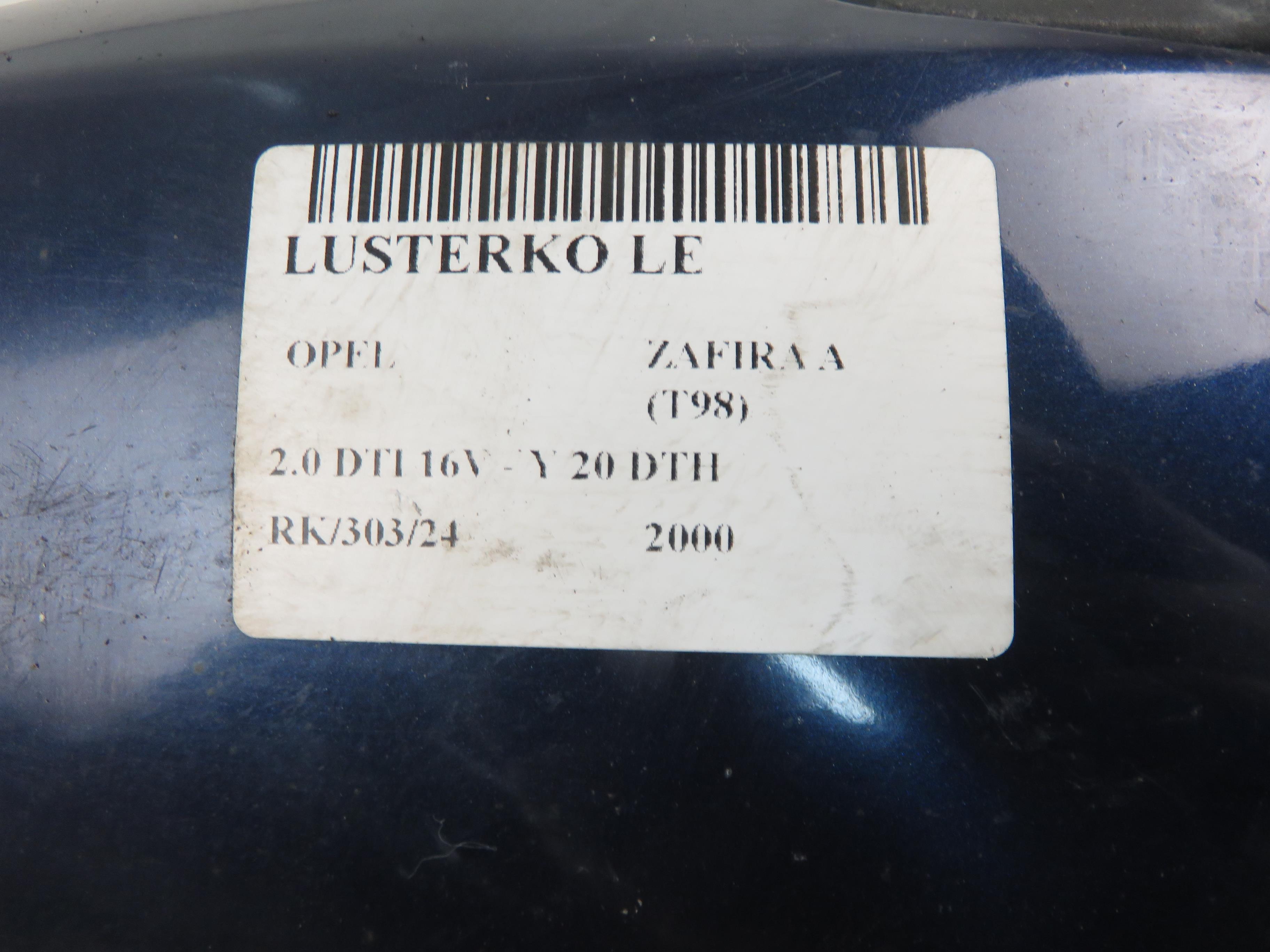 OPEL Zafira A (1999-2003) Left Side Wing Mirror 24694211