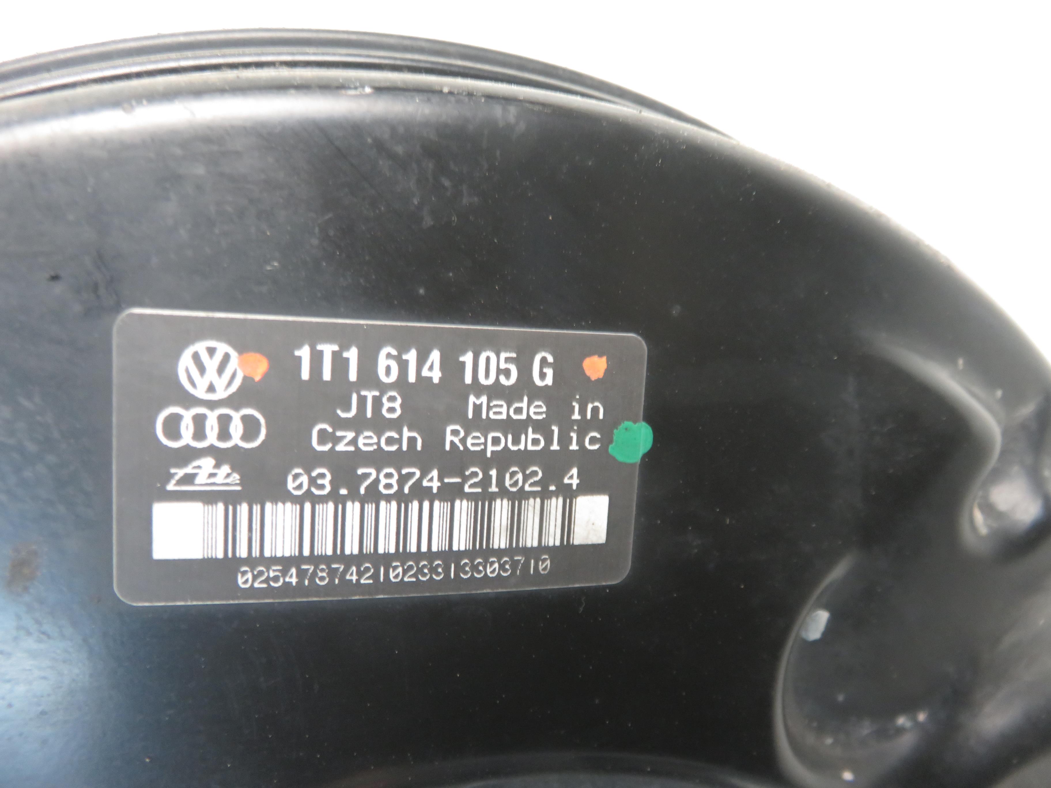 VOLKSWAGEN Touran 1 generation (2003-2015) Вакуумный усилитель тормозов 1T1614105G 24349429