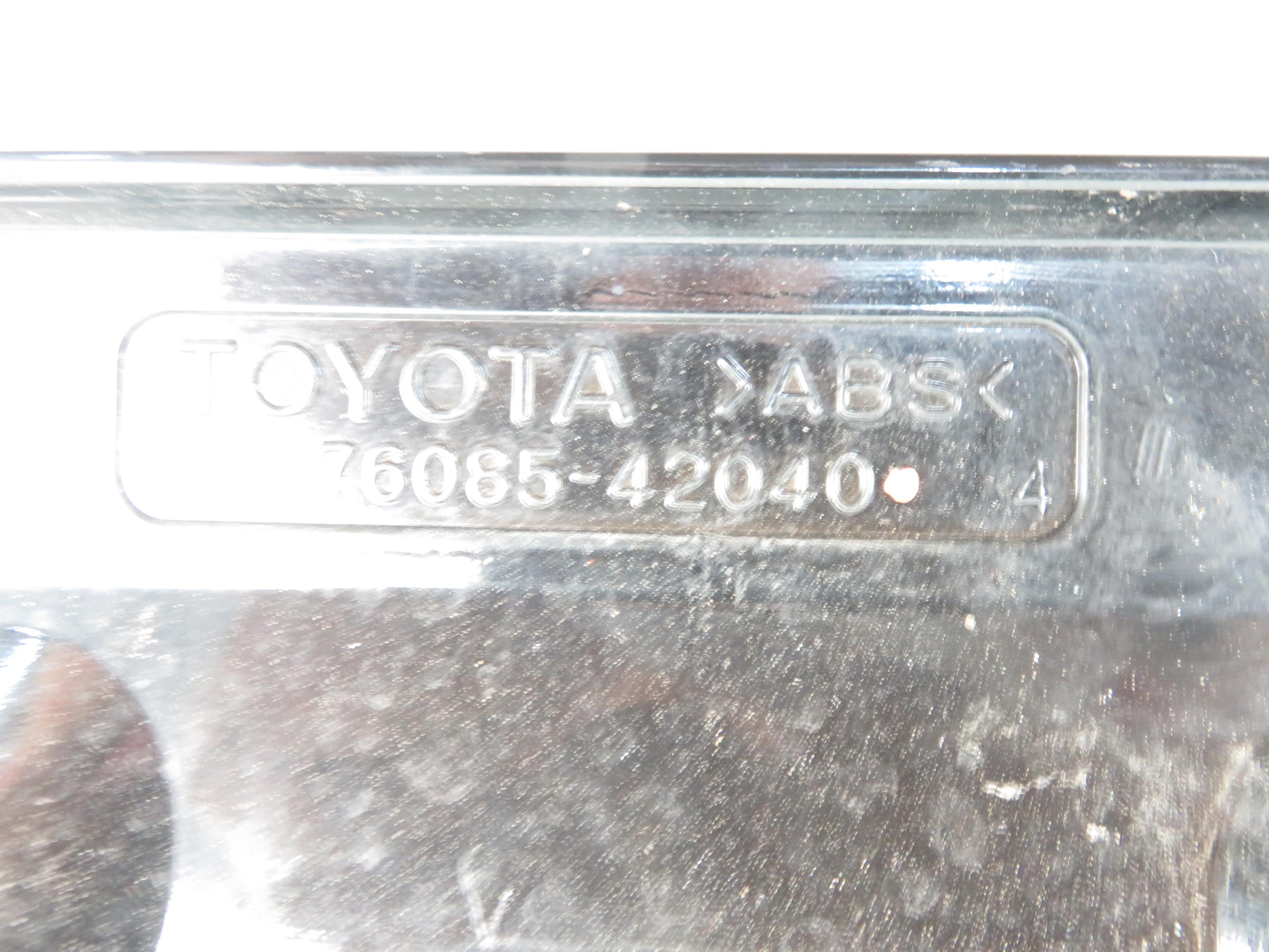 TOYOTA RAV4 3 generation (XA30) (2005-2012) Galinio dangčio (bagažinės) spoileris 7608542040 25301370