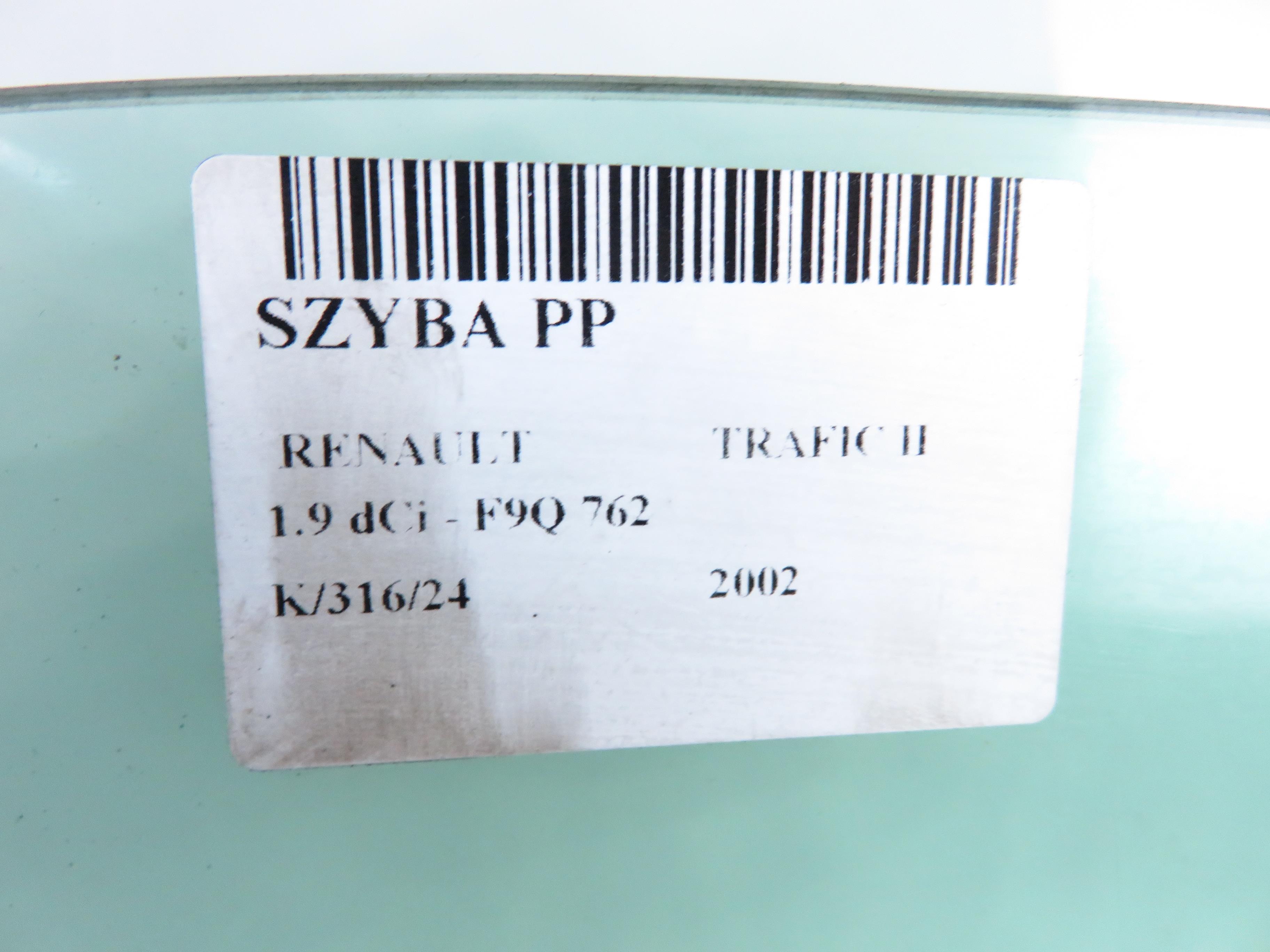 RENAULT Trafic 2 generation (2001-2015) Priekinė dešinė fortkutė (mažasis stiklas) 24349049