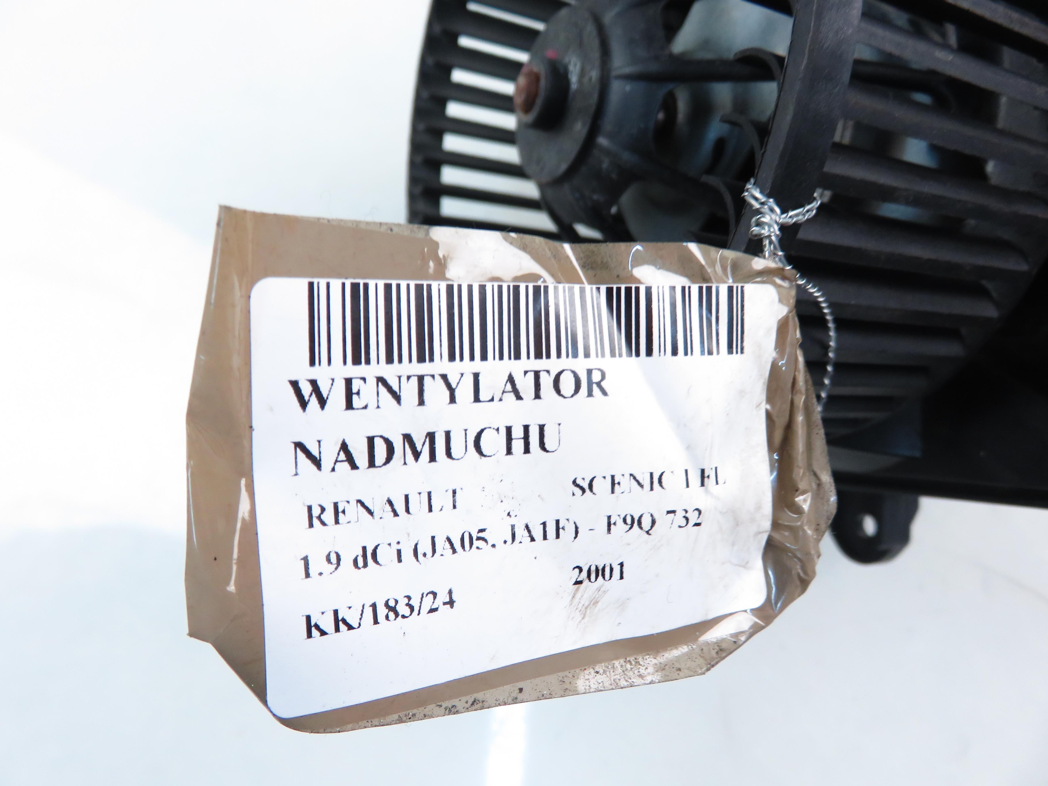 RENAULT Scenic 1 generation (1996-2003) Salono pečiuko ventiliatoriaus rėlė 24349125