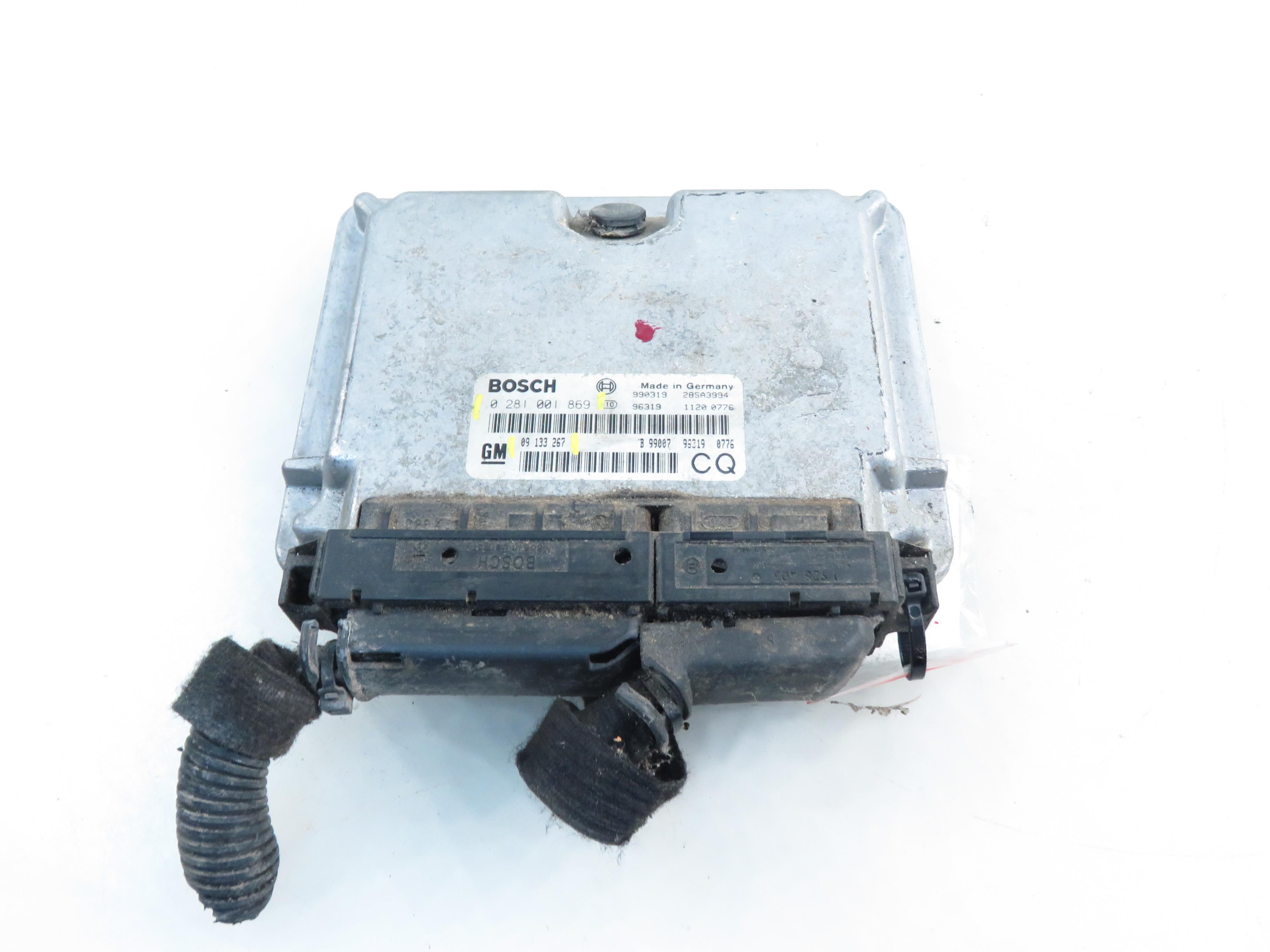 OPEL Astra G (1998-2009) Control Unit 09133267,0281001869 24349022