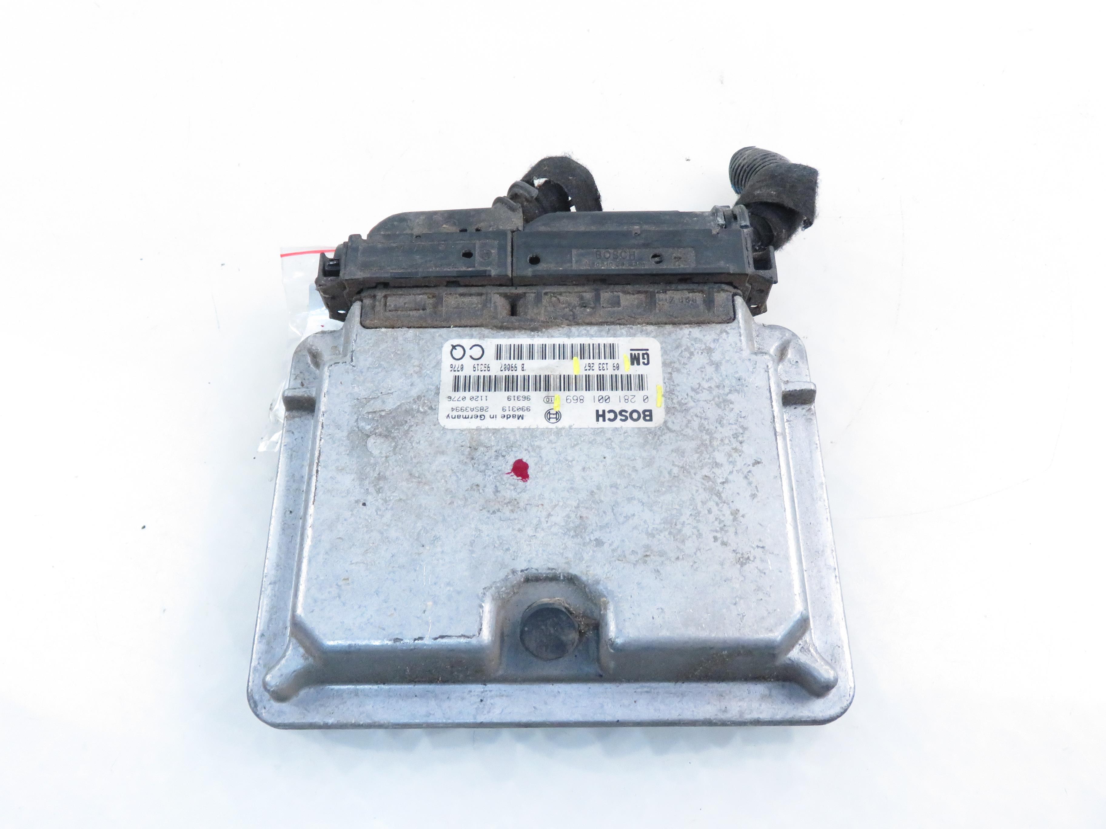 OPEL Astra G (1998-2009) Control Unit 09133267,0281001869 24349022