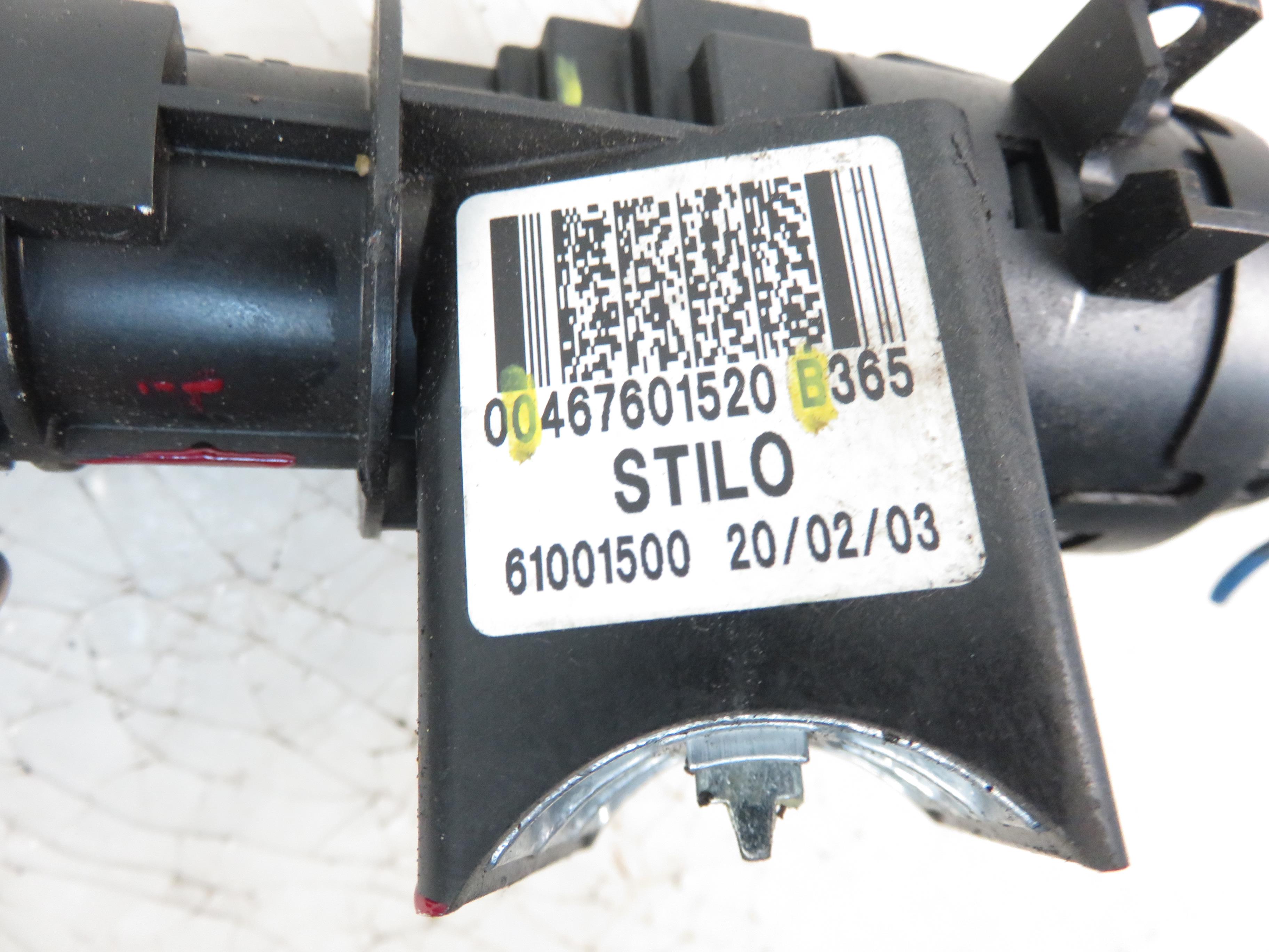 FIAT Stilo 1 generation (2001-2010) Ignition Lock 00467601520, 05521B365 24670579