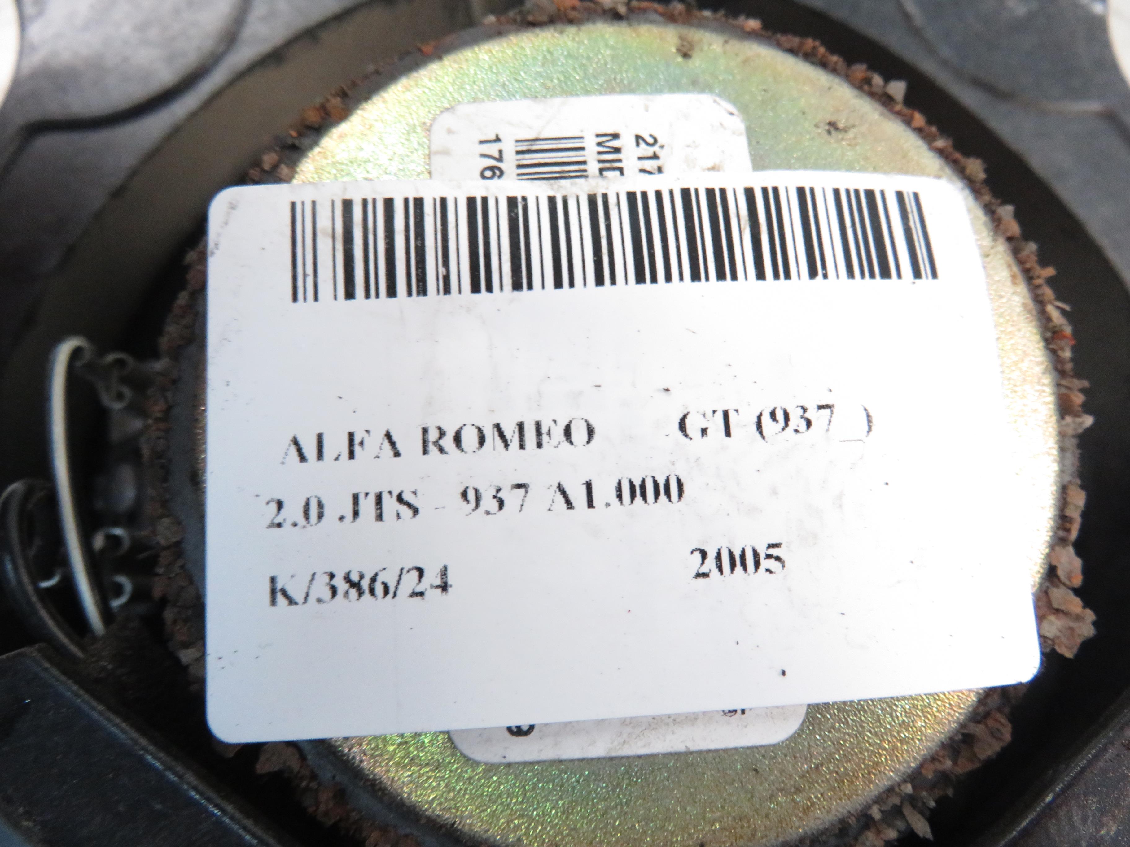 ALFA ROMEO GT 937 (2003-2010) Dešinės pusės žemųjų dažnių garsiakalbis po sėdyne 46745350 24670199