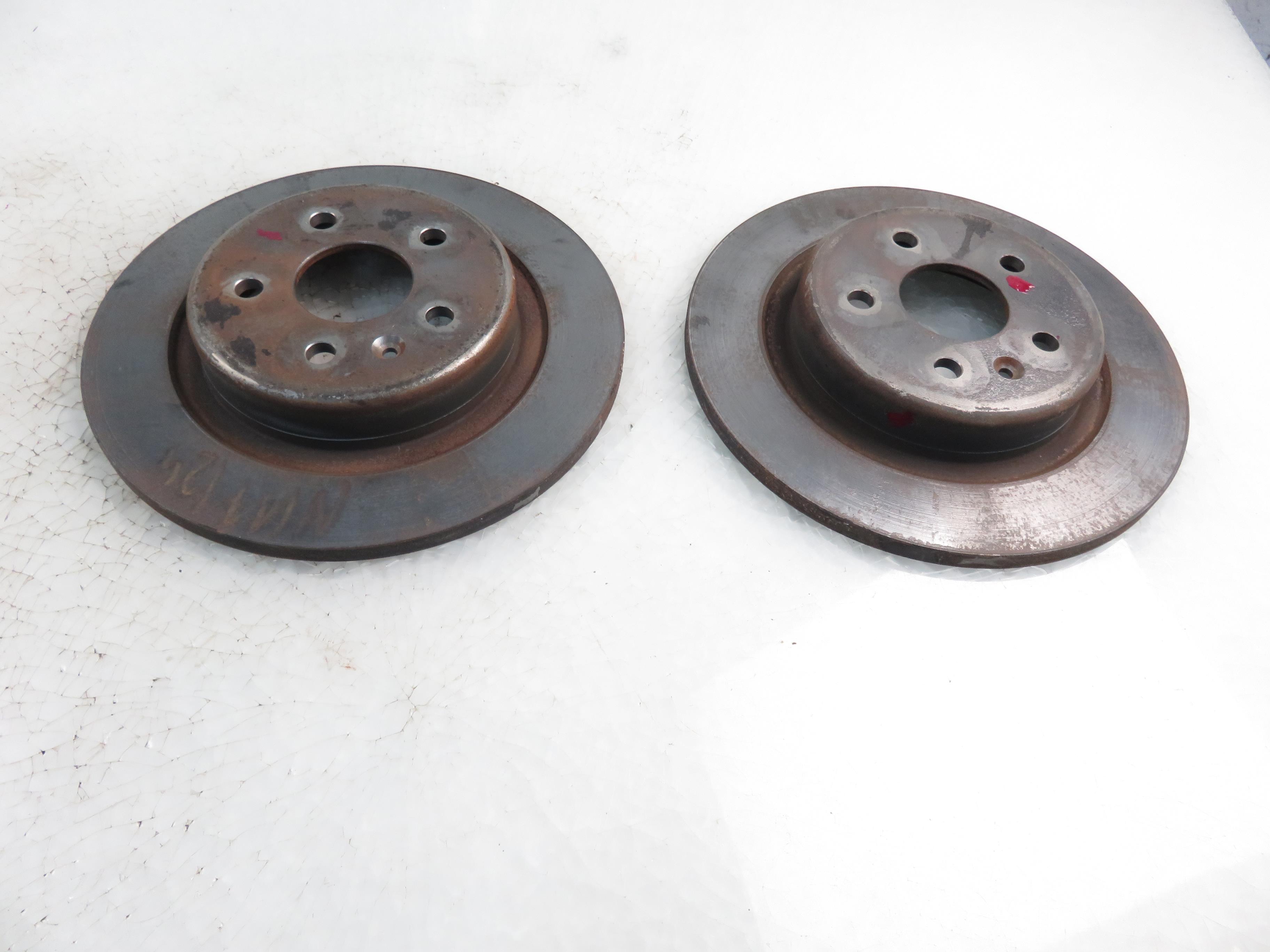 OPEL Astra K (2015-2021) Rear brake disc plate 13580353 24670870