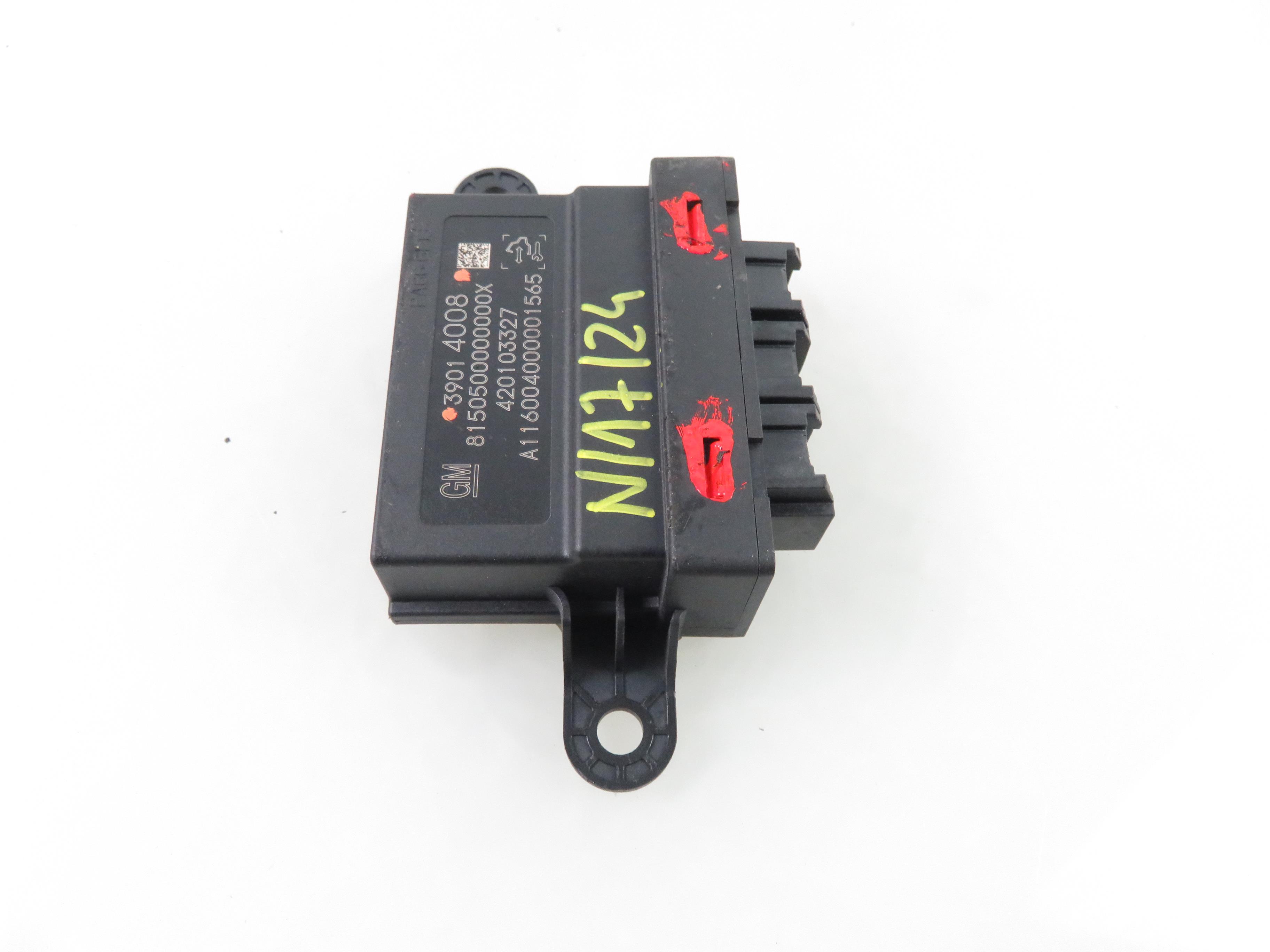 OPEL Astra K (2015-2021) PDC Parking Distance Control Unit 39014008 24670843