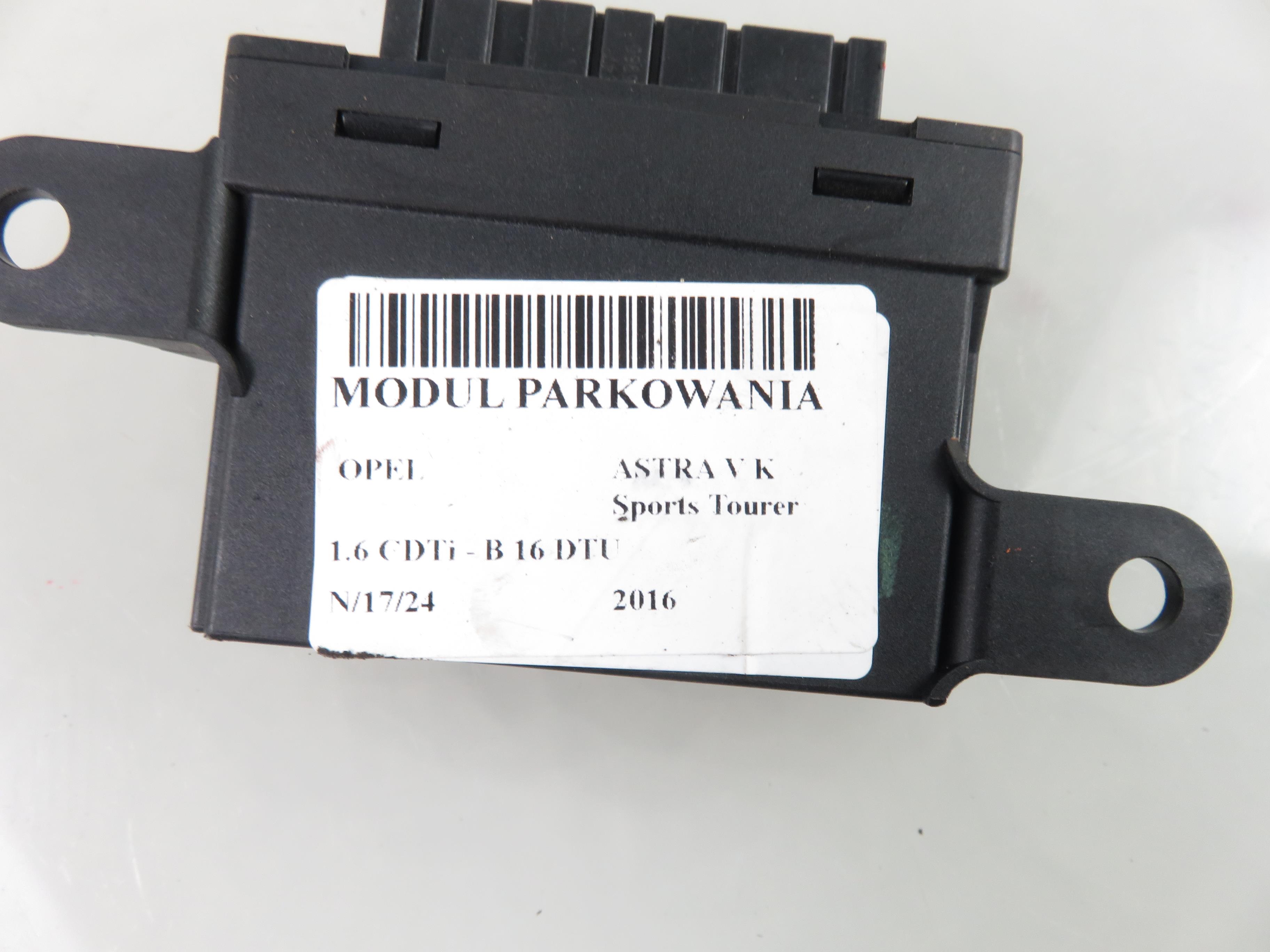 OPEL Astra K (2015-2021) PDC Parking Distance Control Unit 39014008 24670843