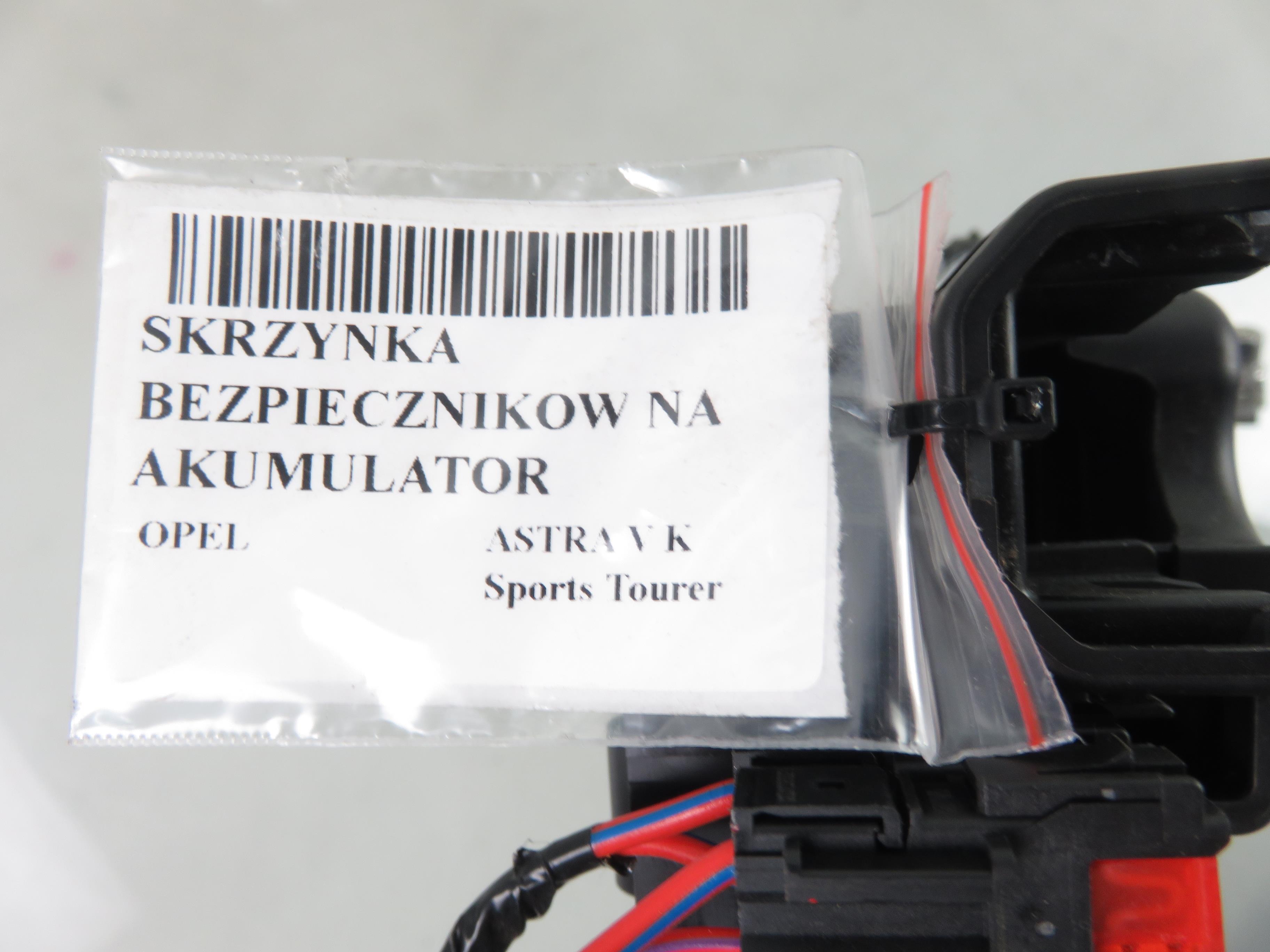 OPEL Astra K (2015-2021) Drošības akumulatora terminālis (SBK) 39023242, 525230582 24671210