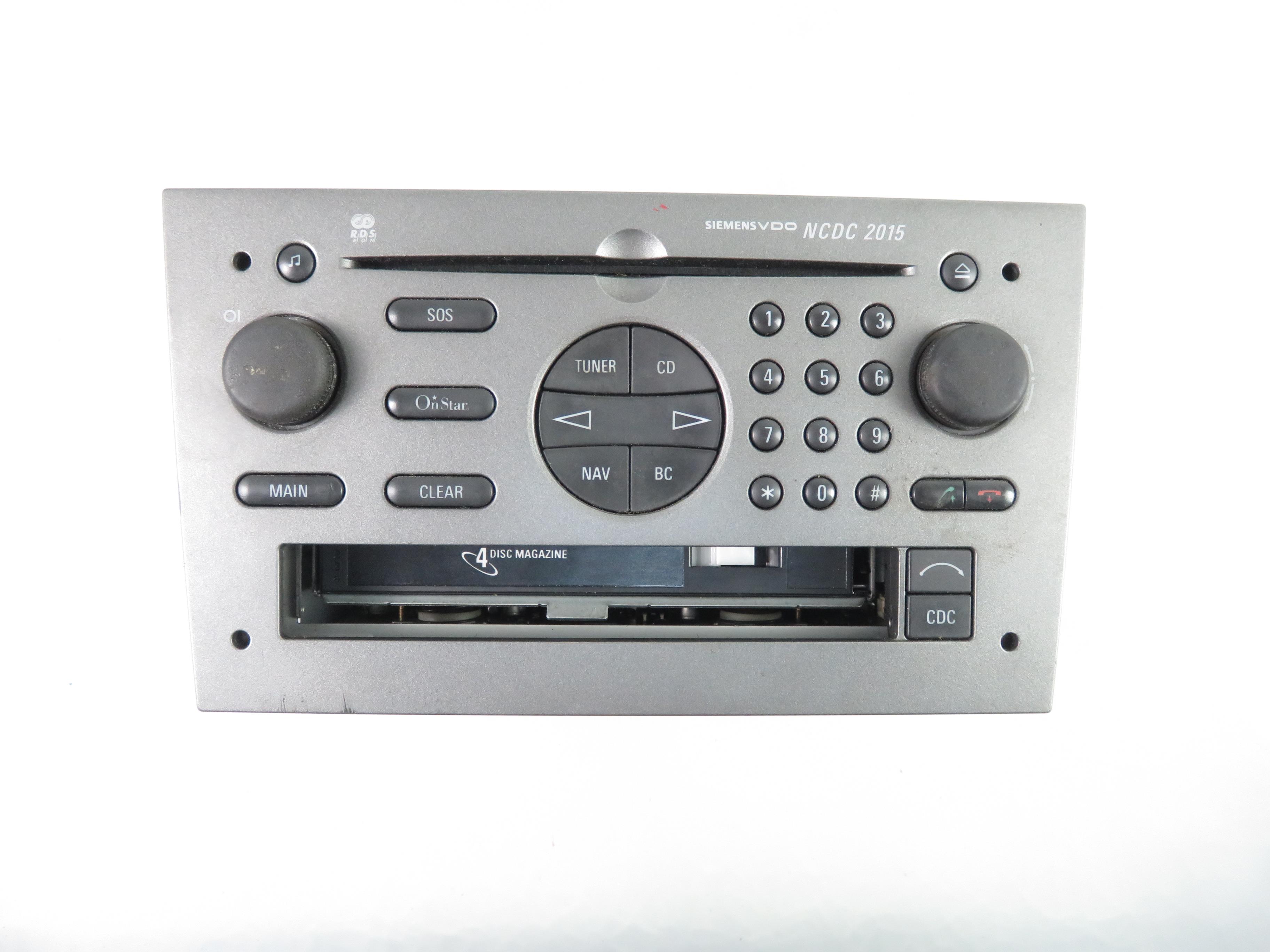 OPEL Vectra C (2002-2005) Music Player Without GPS 13138249 24670987
