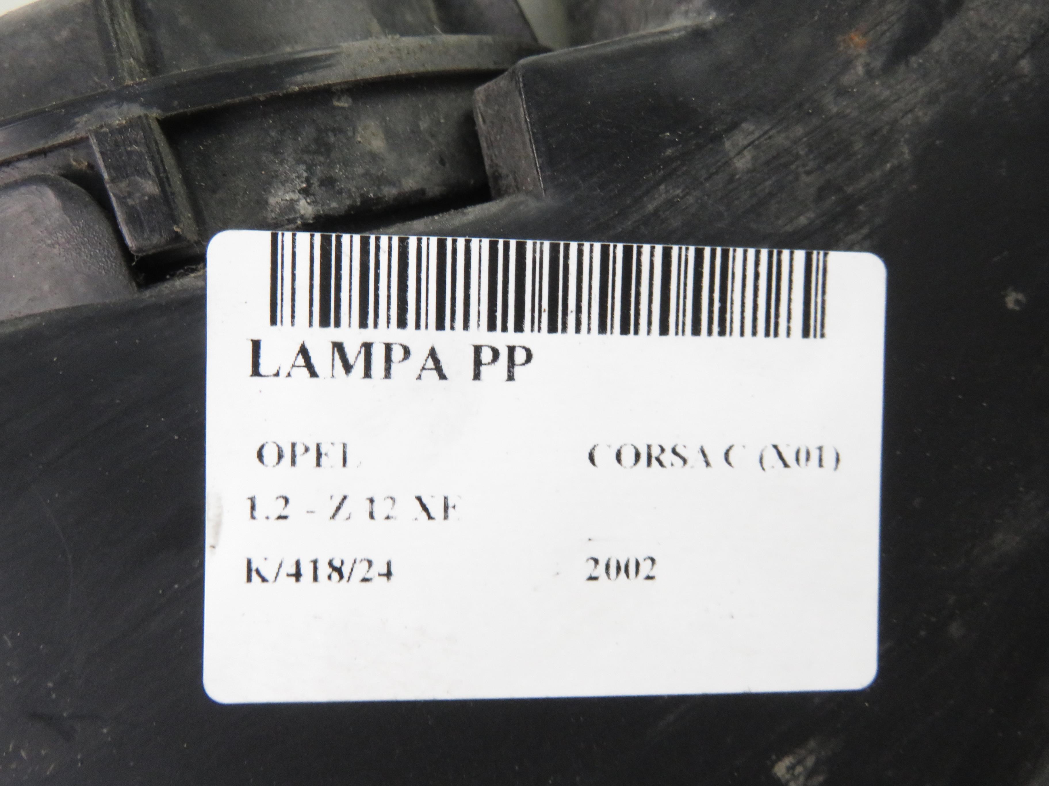 OPEL Corsa C (2000-2006) Front Right Headlight 24784953