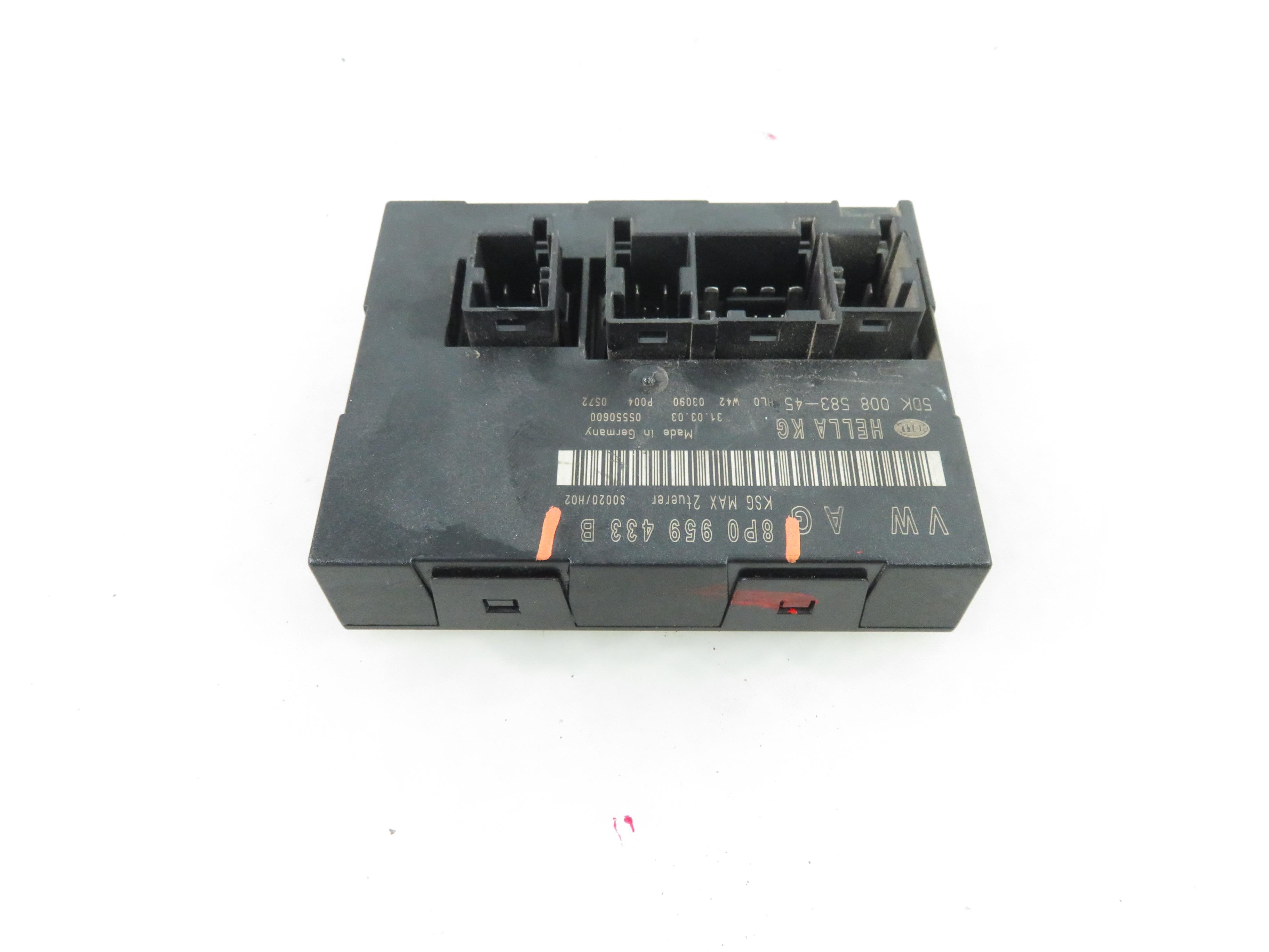 AUDI A3 8P (2003-2013) Comfort Control Unit 8P0959433B 24671137