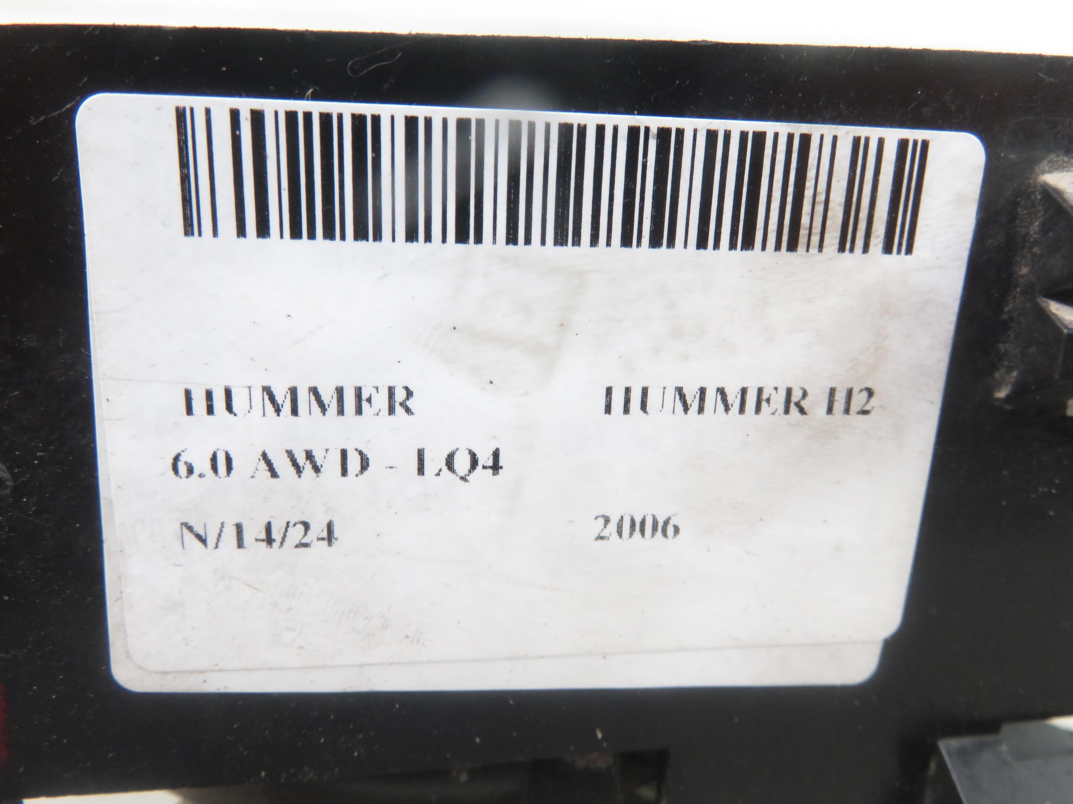 HUMMER H2 1 generation (2002-2009) Vänster bakre inre öppningshandtag 15760297 24694182
