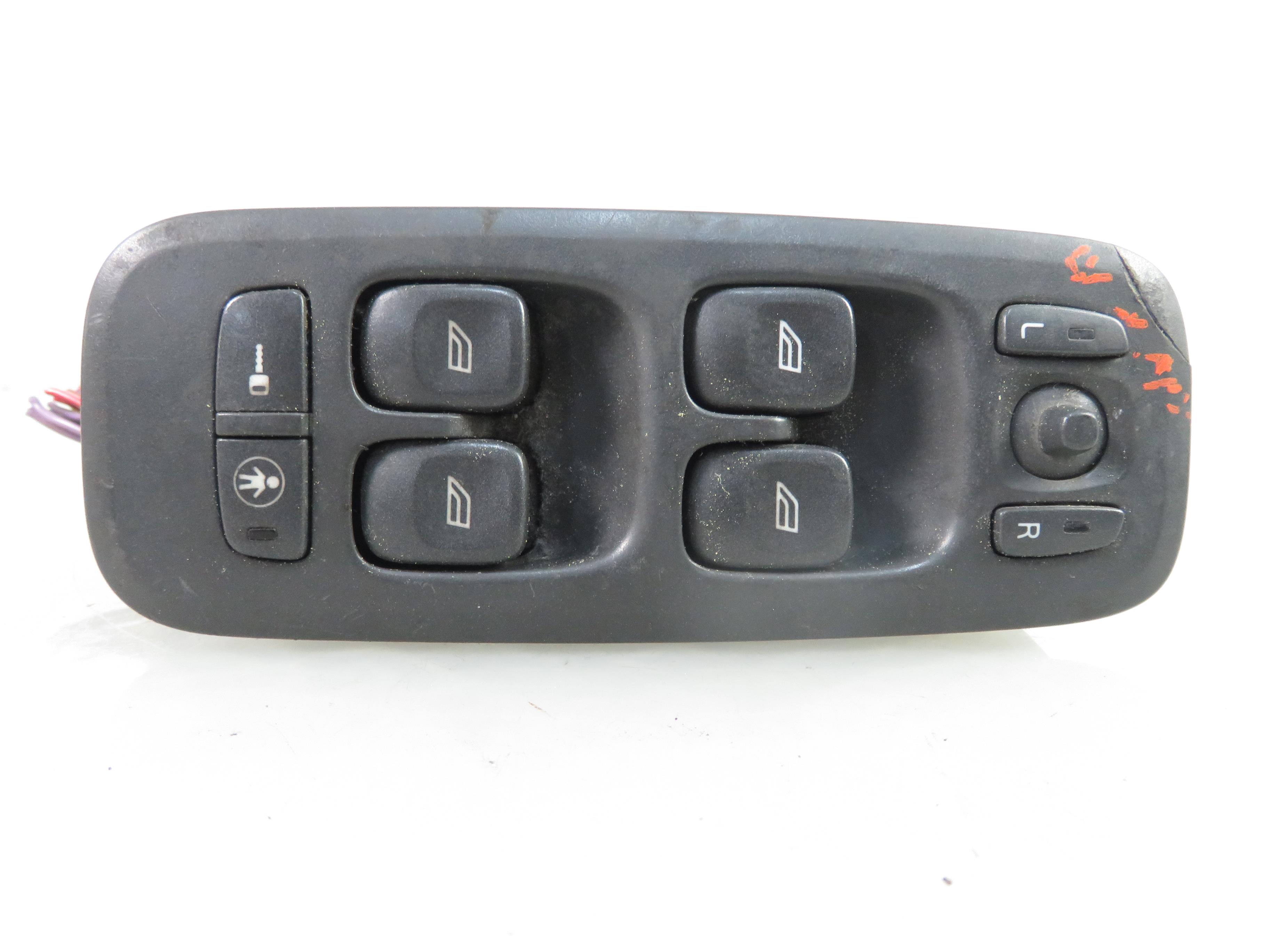 VOLVO S60 1 generation (2000-2009) Front Left Door Window Switch 09193383 24694287