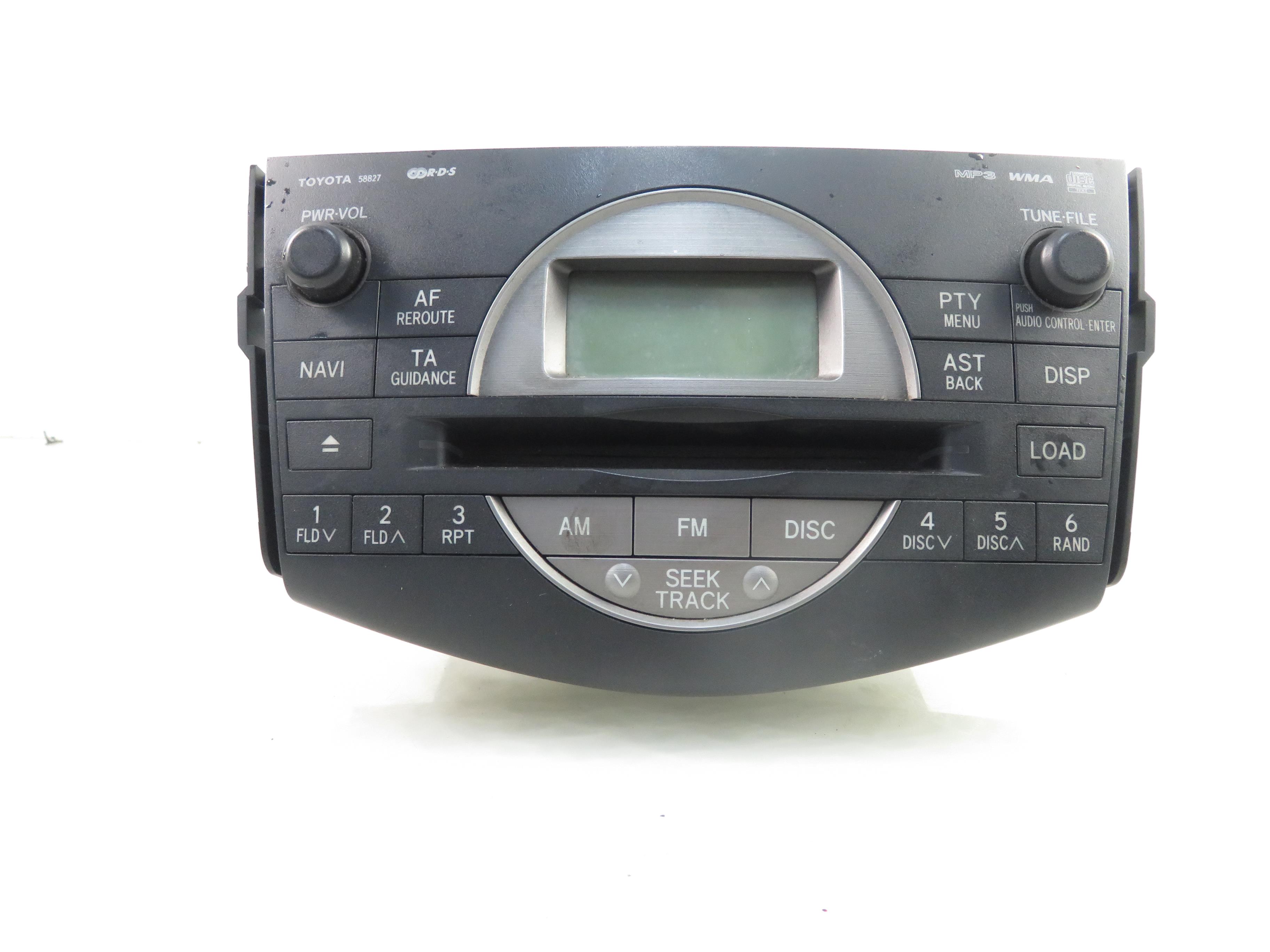 TOYOTA RAV4 3 generation (XA30) (2005-2012) Music Player Without GPS 8612042220 25248983