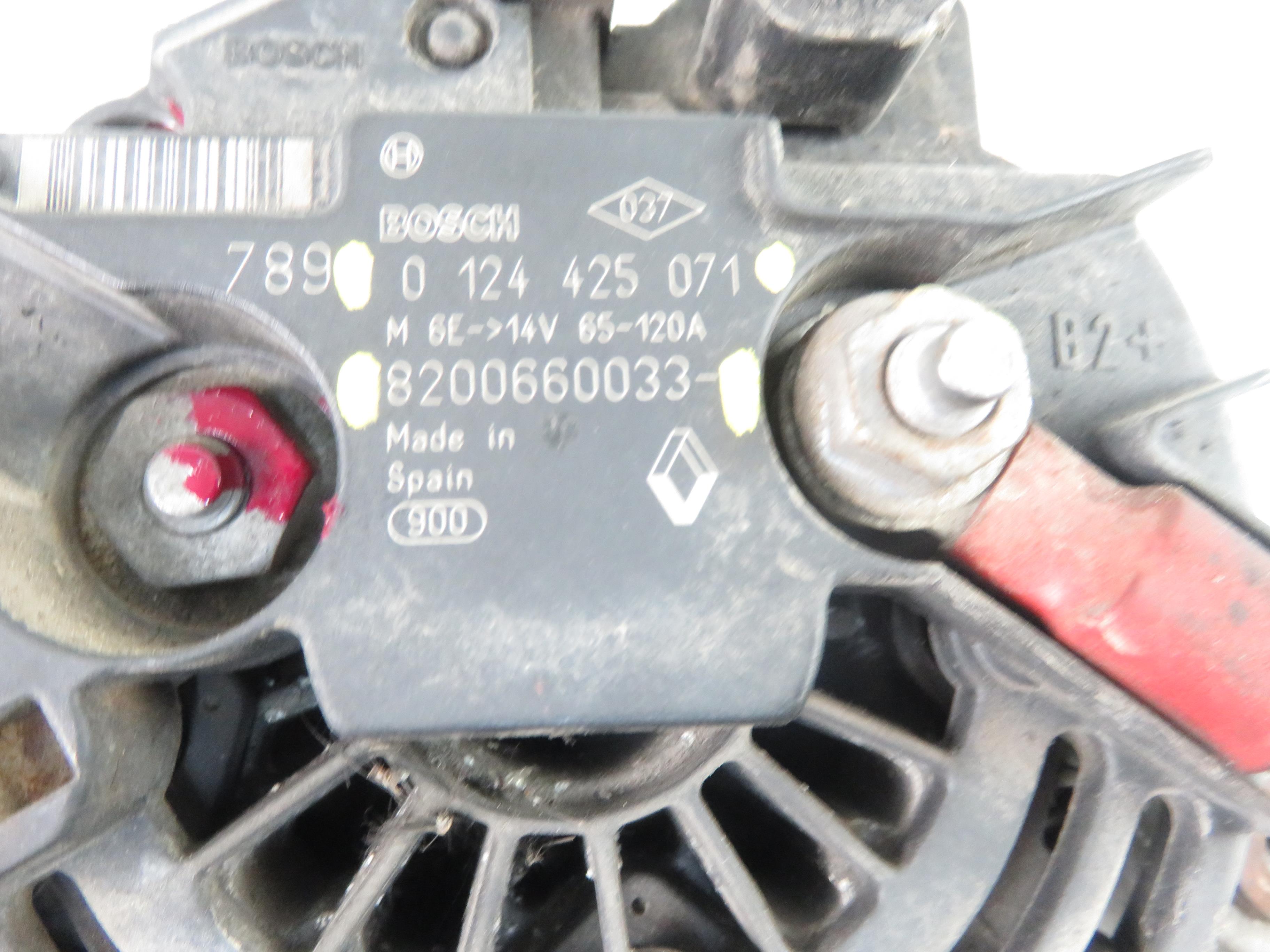 RENAULT Twingo 2 generation (2007-2014) Alternator 8200660033,0124425071 25340412