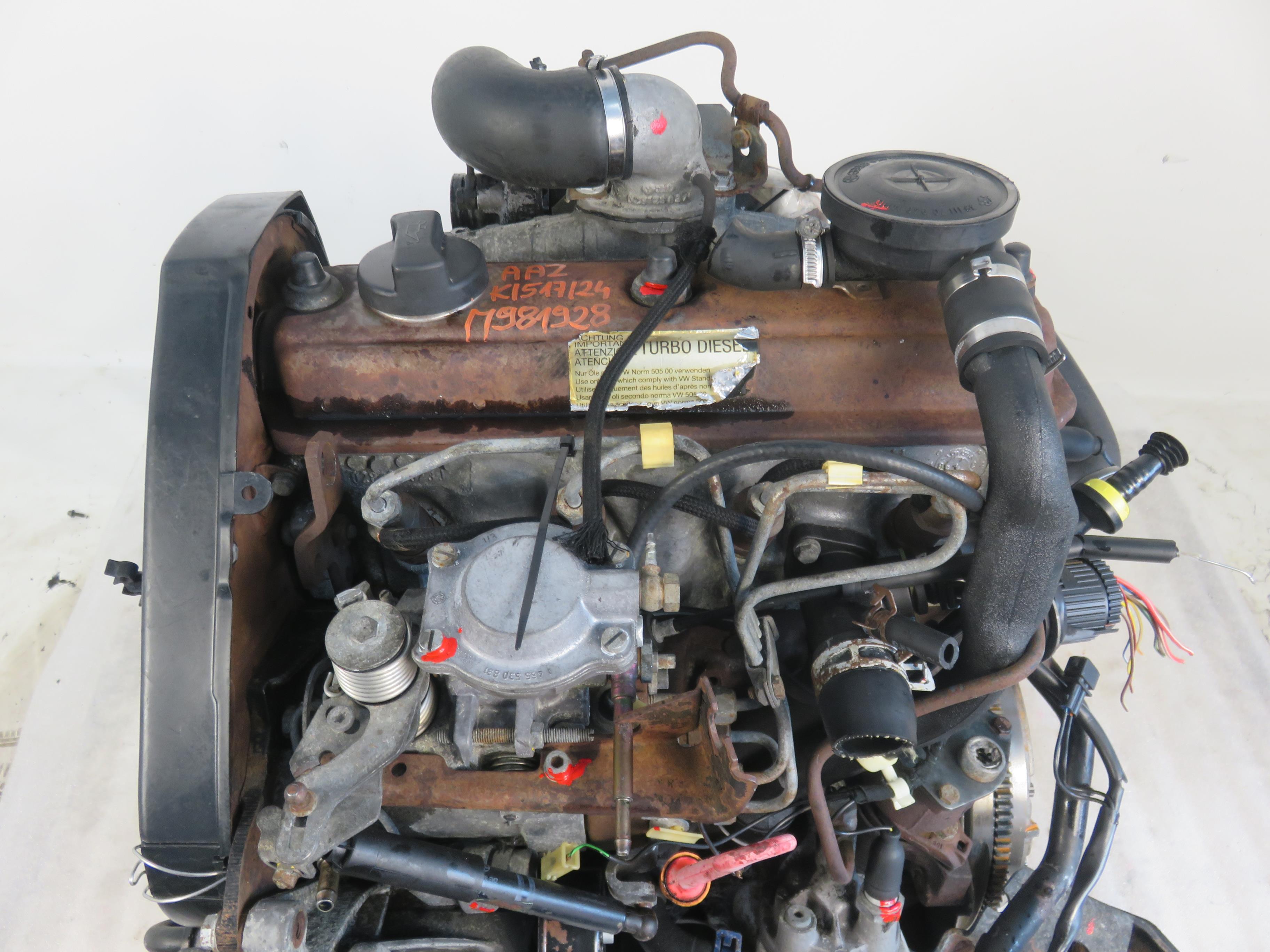 VOLKSWAGEN Golf 3 generation (1991-1998) Двигатель AAZ 24980474