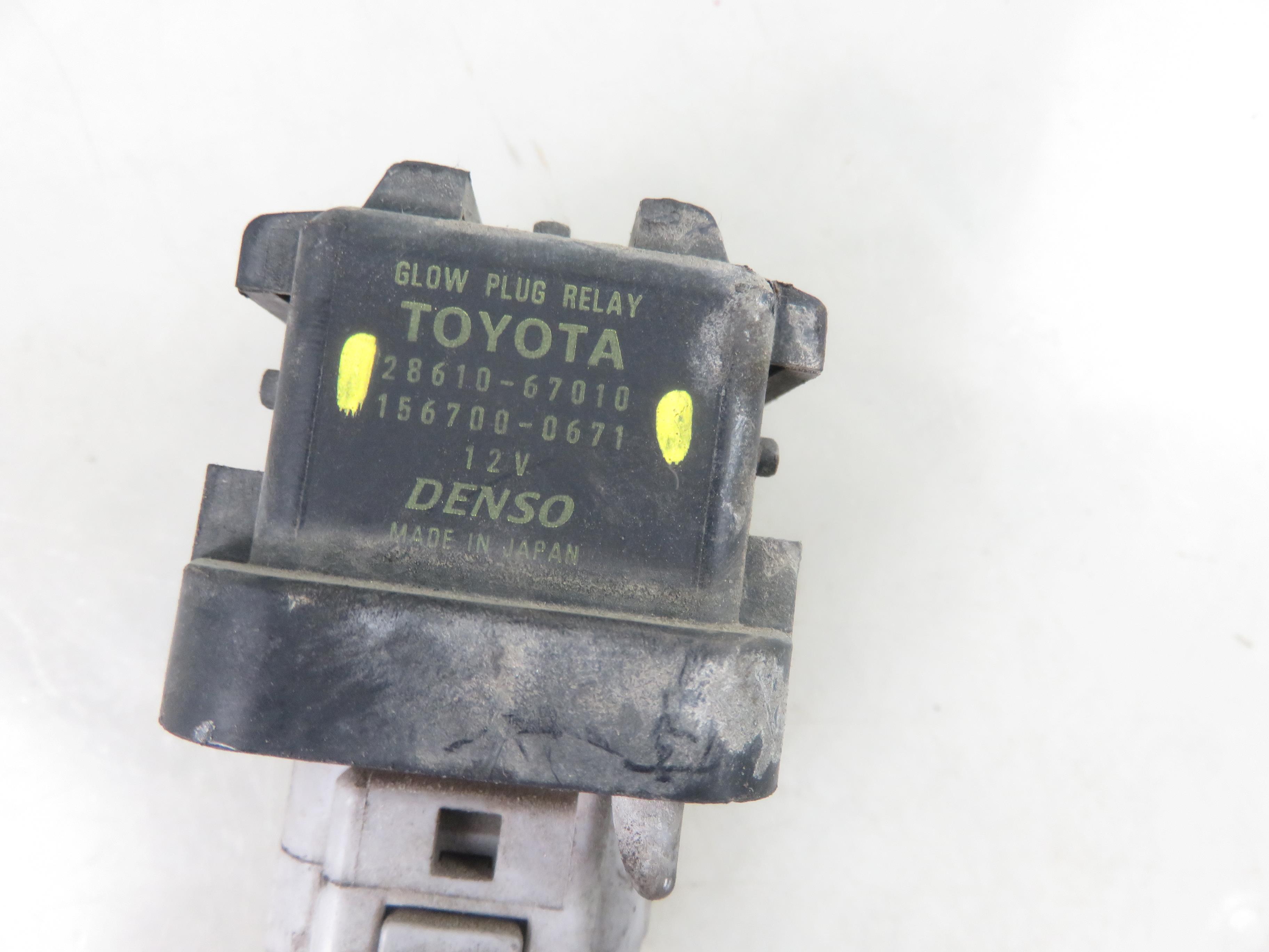 TOYOTA Auris 1 generation (2006-2012) Relais 2861067010, 1567000671 25248946