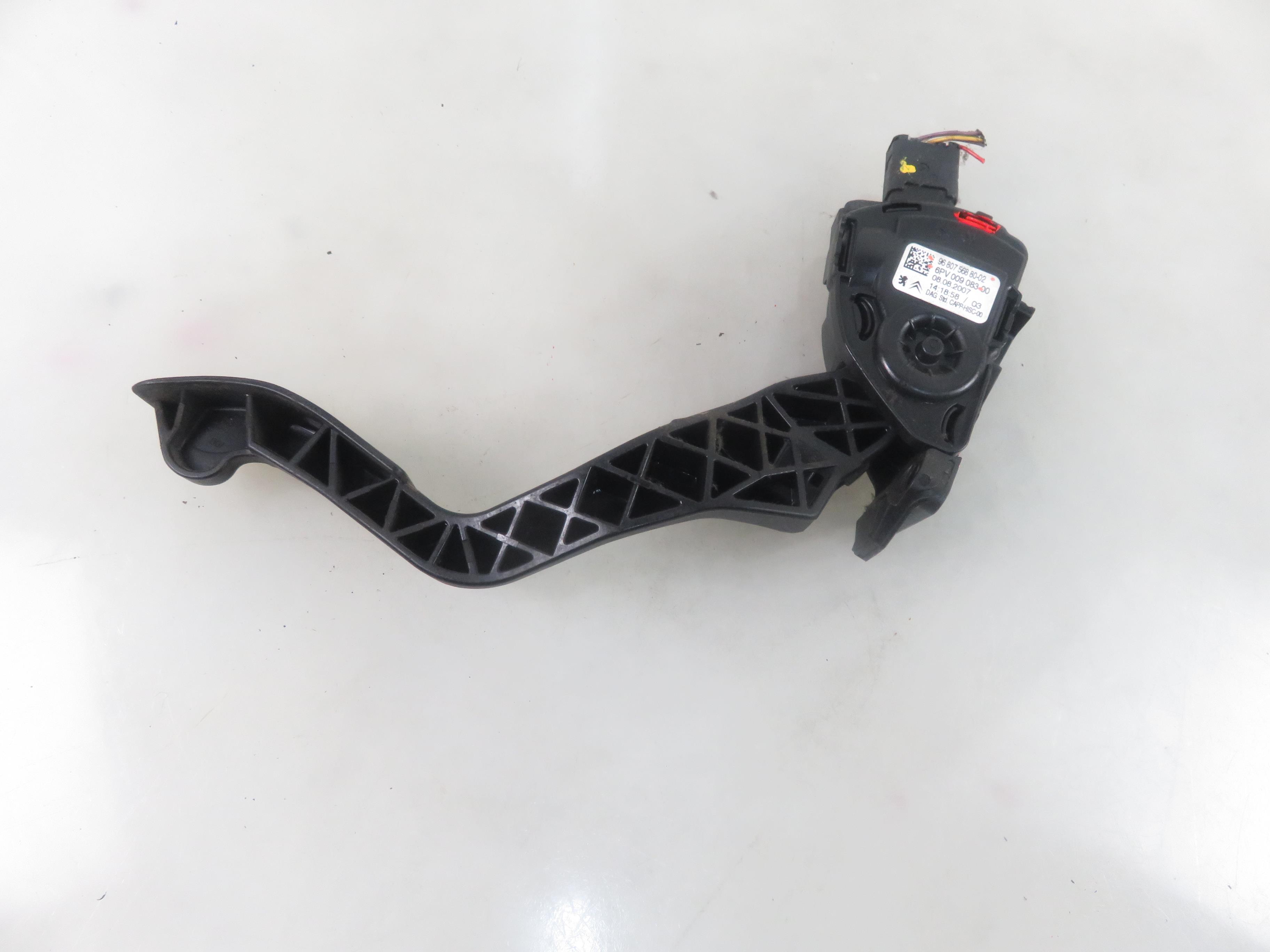 PEUGEOT 207 1 generation (2006-2009) Throttle Pedal 968075688002, 6PV009083 25105055