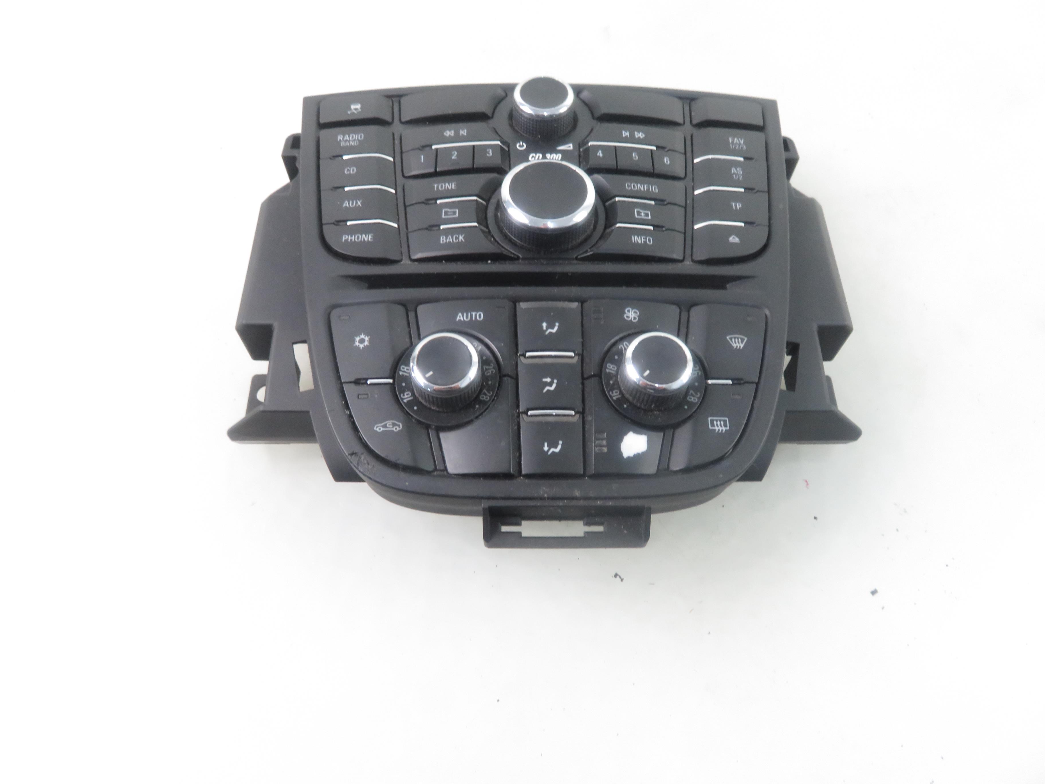 OPEL Astra J (2009-2020) Climate  Control Unit 13343707 25191838