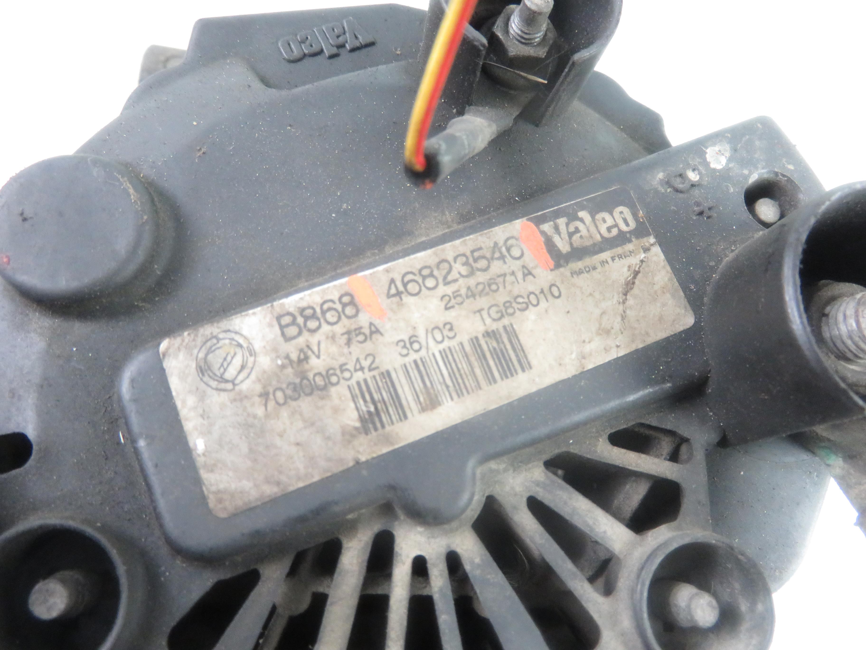 FIAT Punto 3 generation (2005-2020) Alternator 46823546 25421811