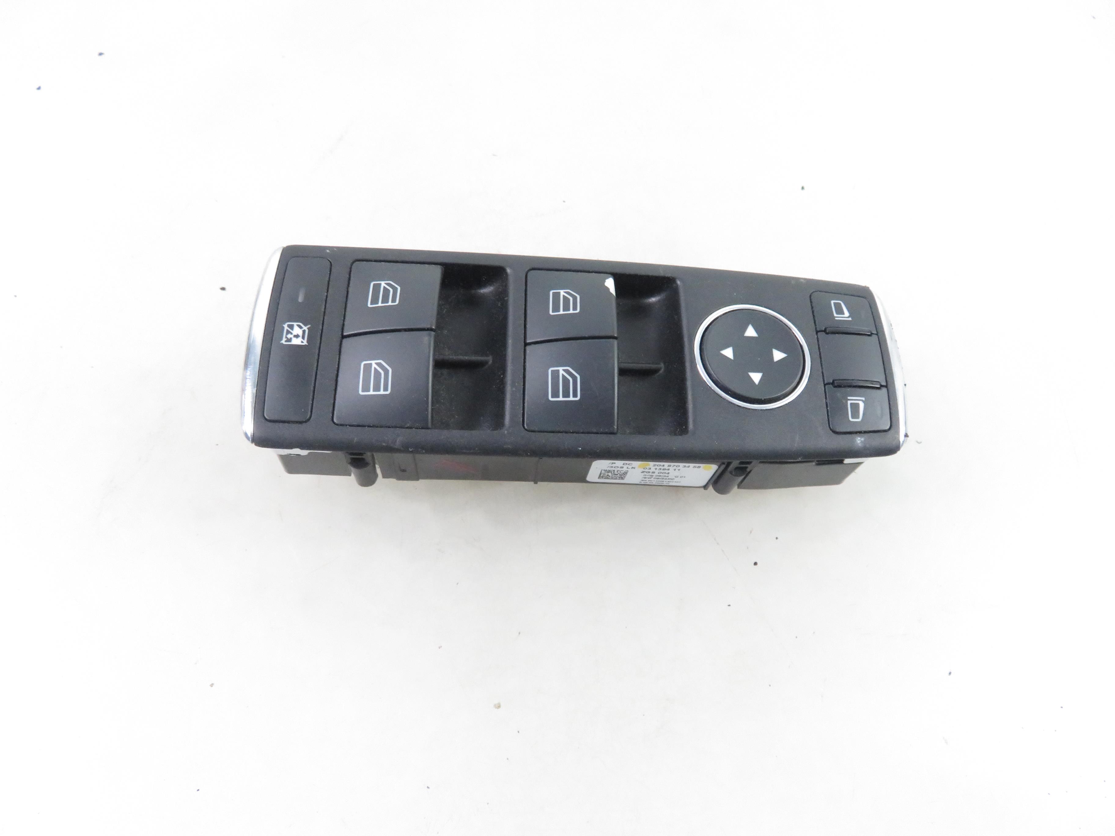 MERCEDES-BENZ C-Class W204/S204/C204 (2004-2015) Front Left Door Window Switch 2048703458 25104513