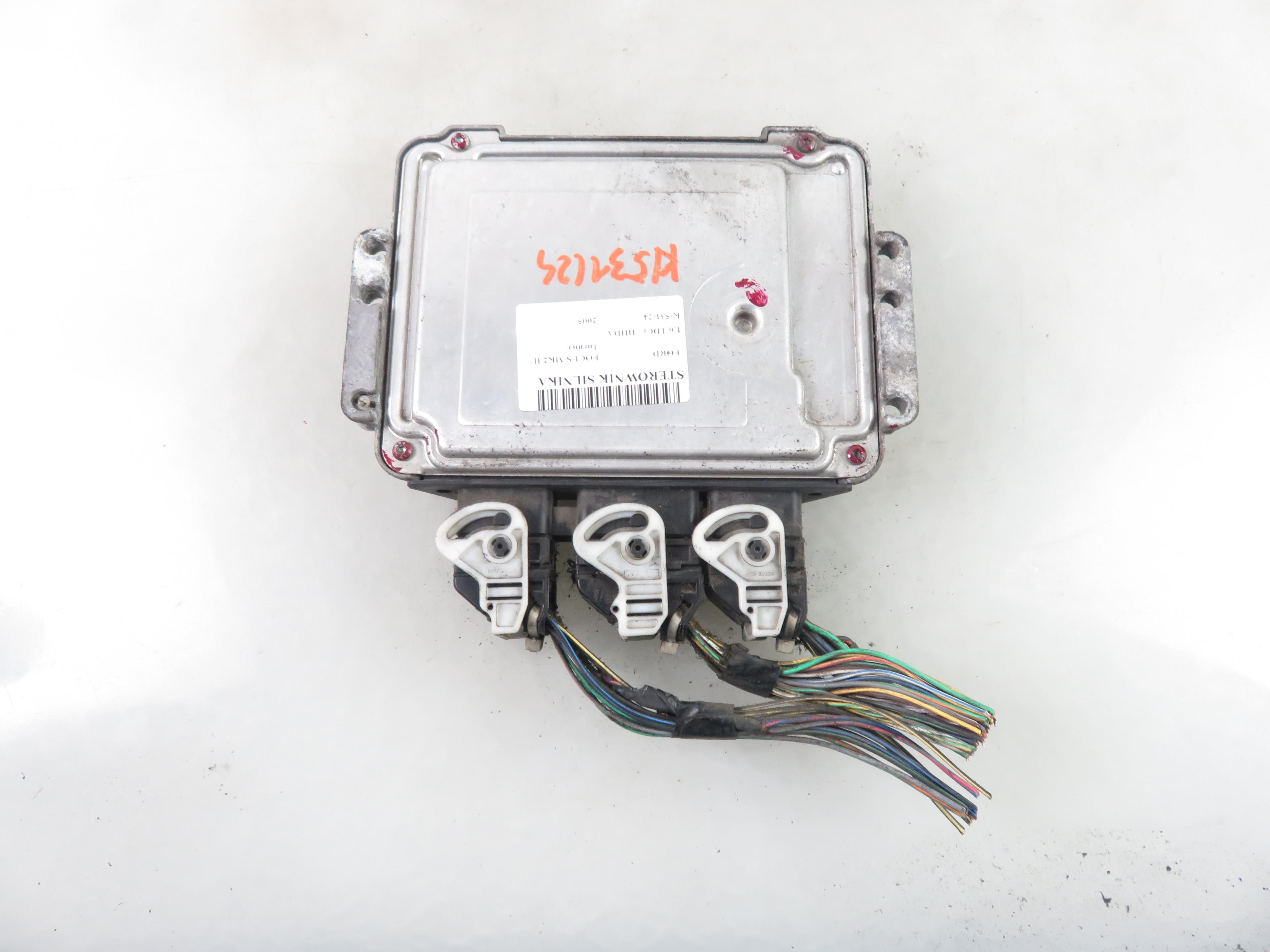 FORD Focus 2 generation (2004-2011) Ohjausyksikkö 4M5112A650YE, 0281011701 25104698