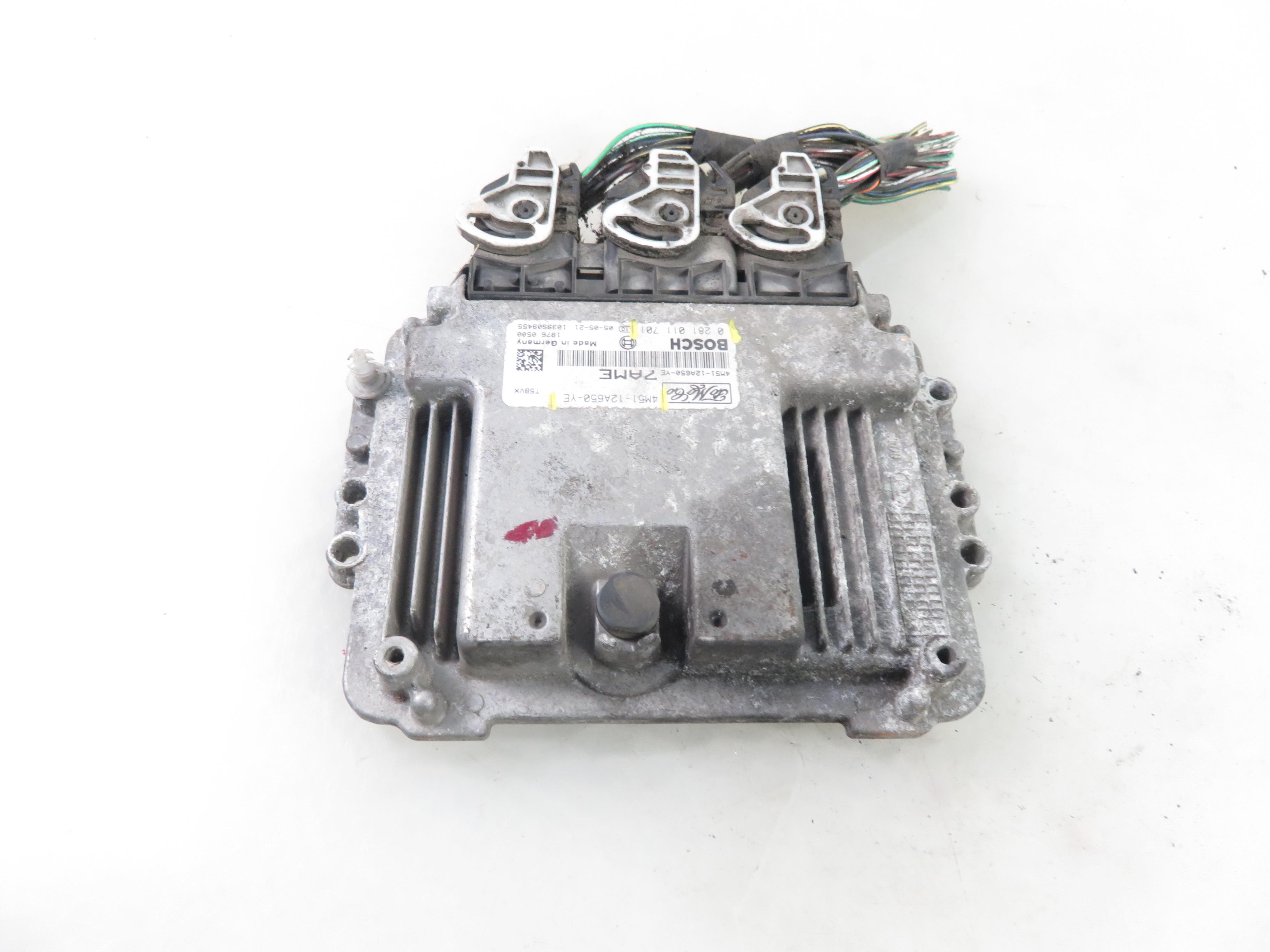 FORD Focus 2 generation (2004-2011) Ohjausyksikkö 4M5112A650YE, 0281011701 25104698