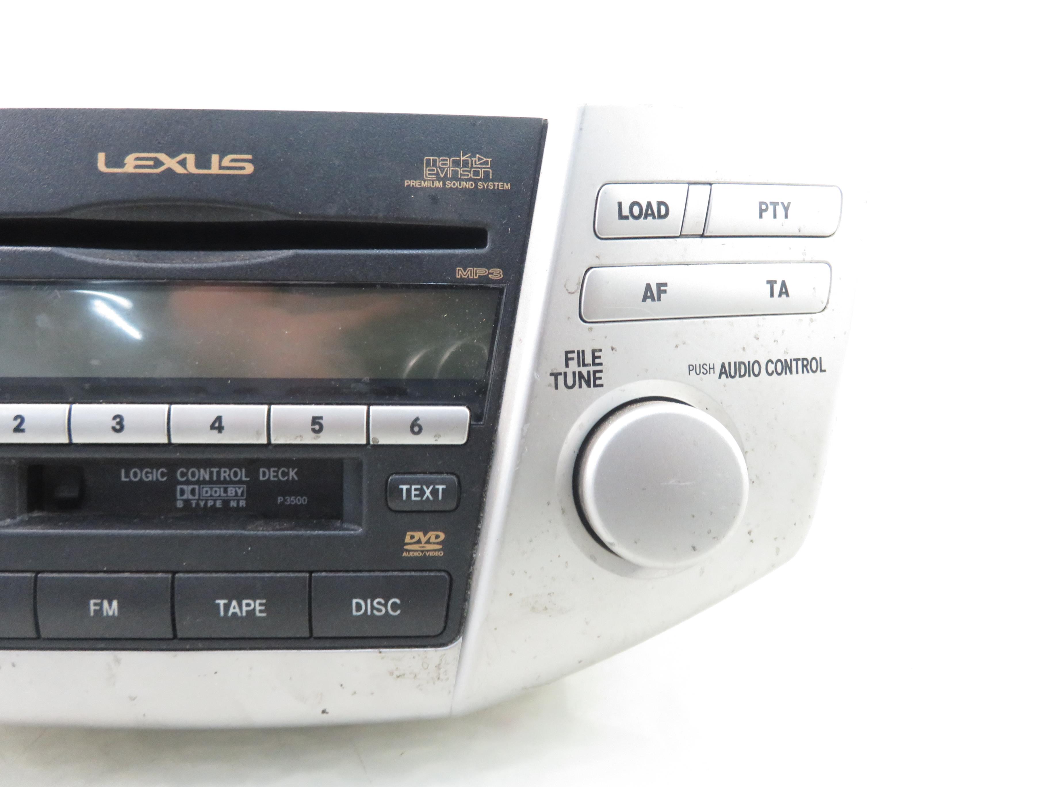 LEXUS RX 2 generation (2003-2009) Musikkspiller uten GPS 8612048A60 25105087