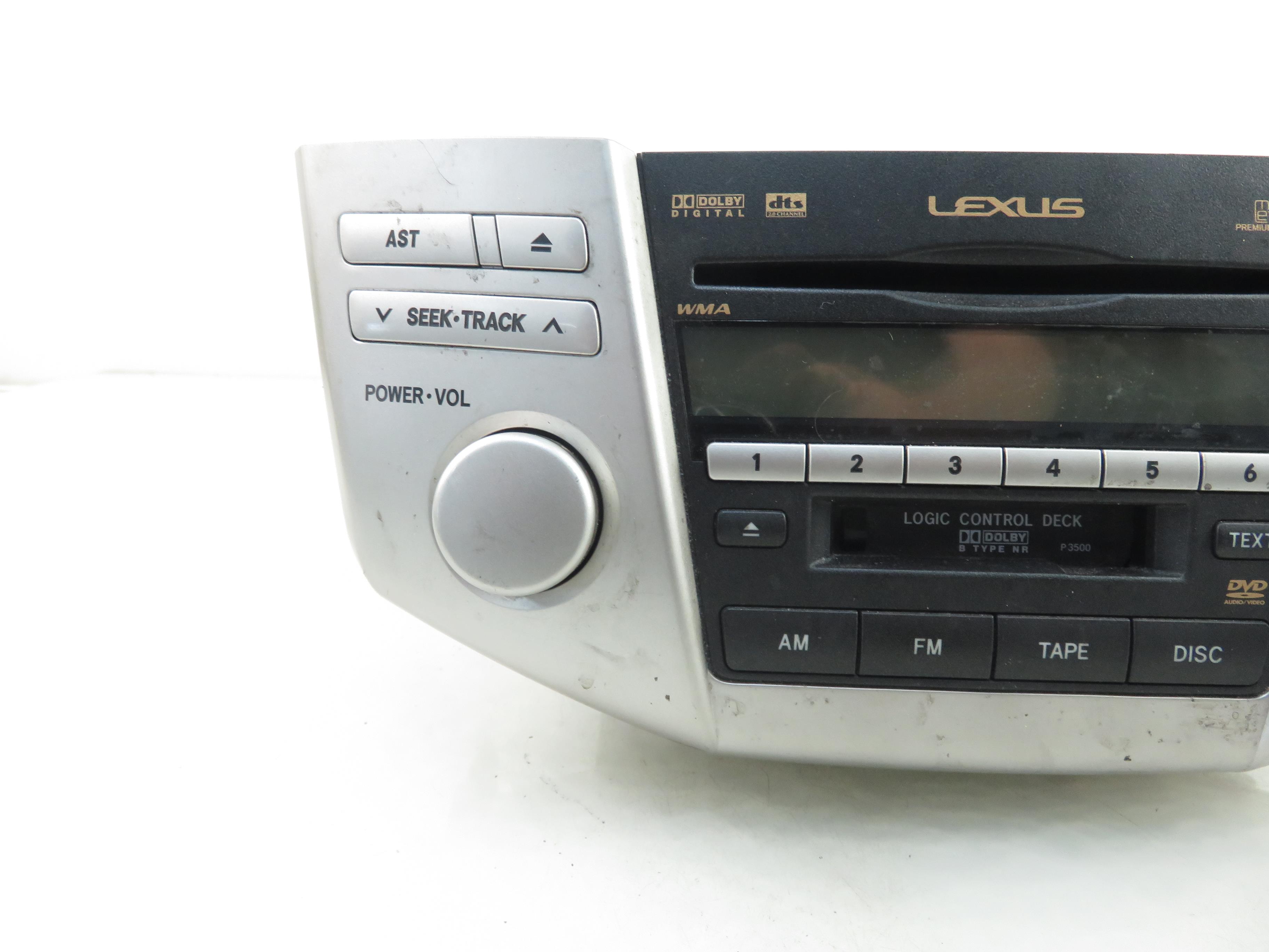 LEXUS RX 2 generation (2003-2009) Musikkspiller uten GPS 8612048A60 25105087