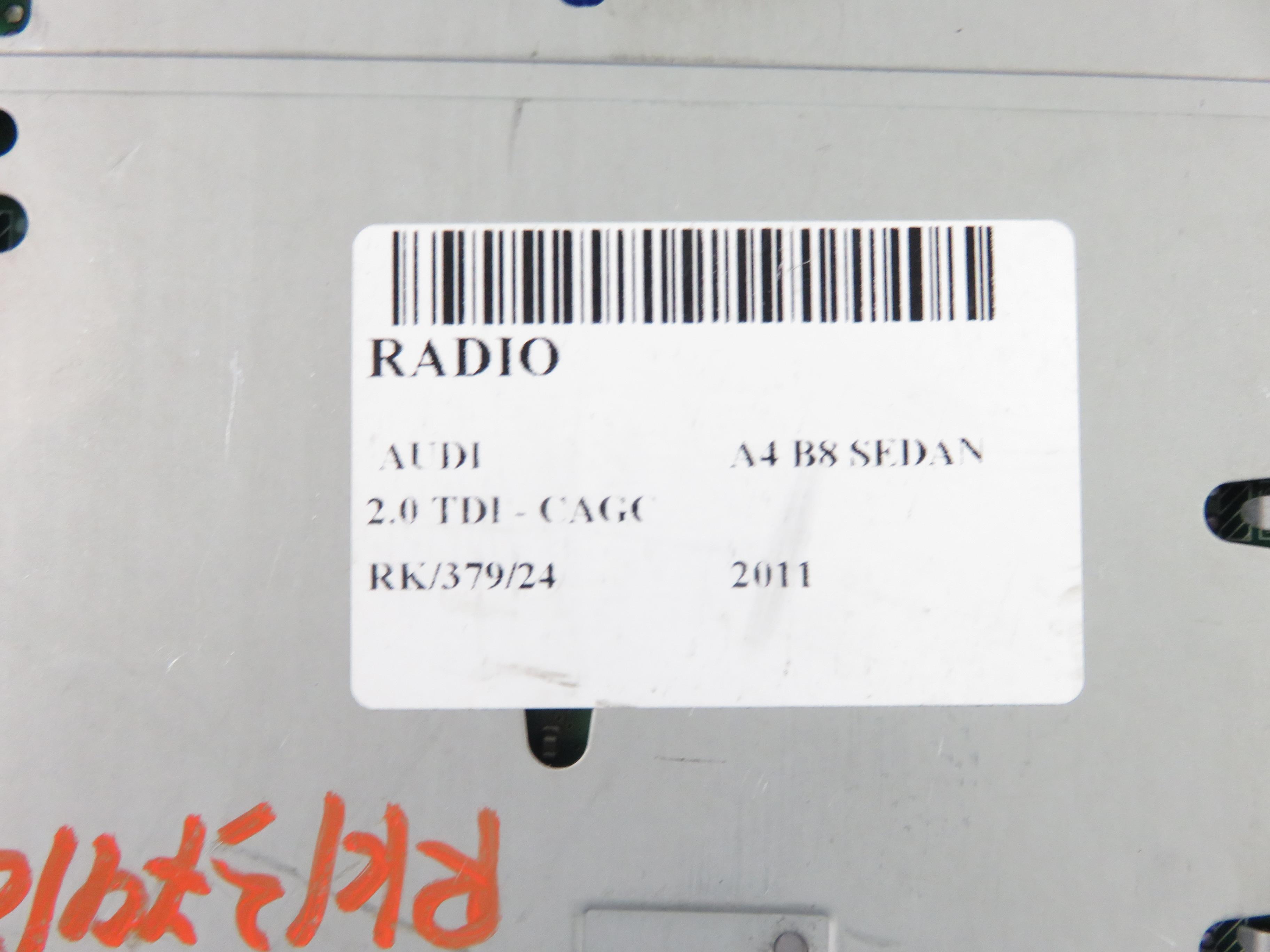 AUDI A4 B8/8K (2011-2016) Автомагнитола без навигации 8T1035186P 25271236