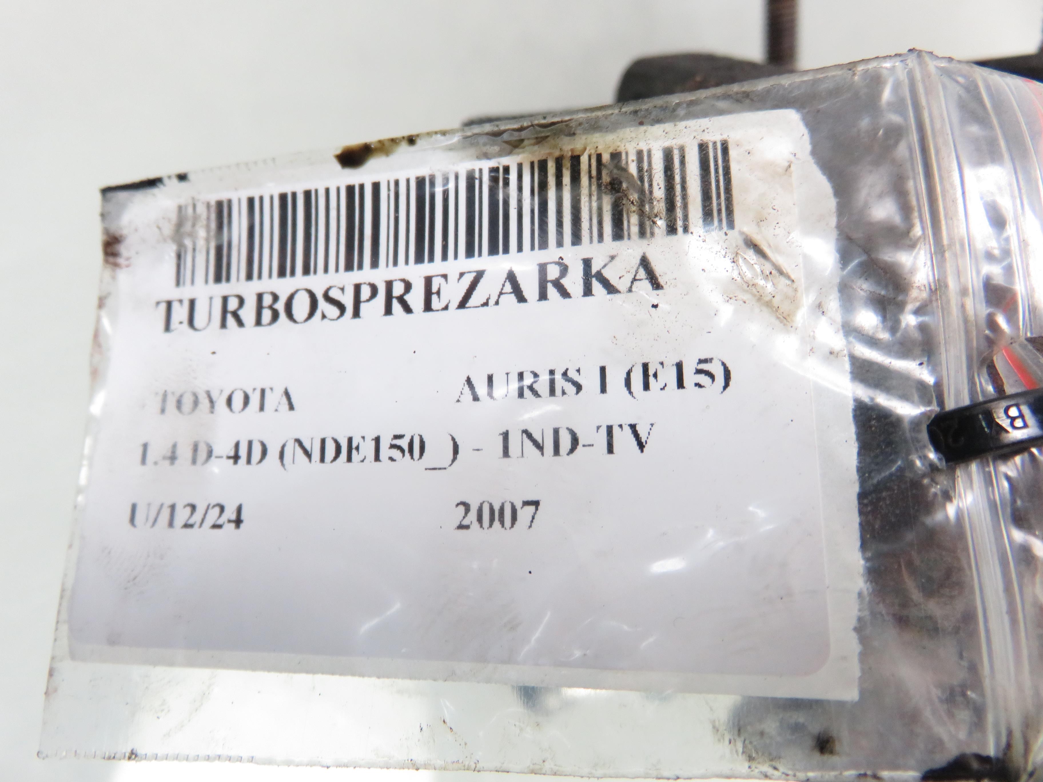 TOYOTA Auris 1 generation (2006-2012) Tурбина 172010N010 25104712